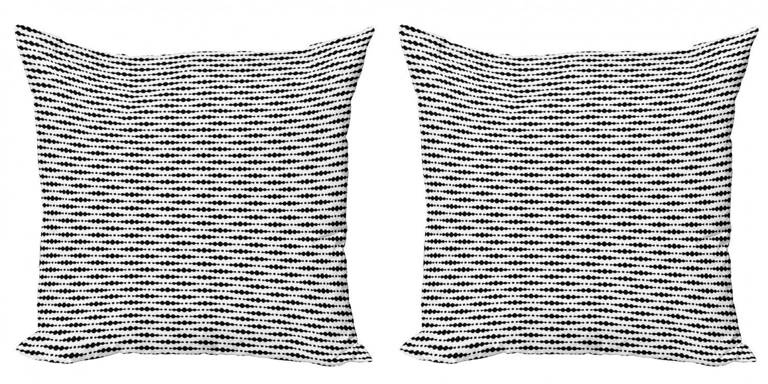 Kissenbezüge Modern Accent Inspired-Layout Abstrakt Digitaldruck, Deco Art (2 Stück), Abakuhaus Doppelseitiger