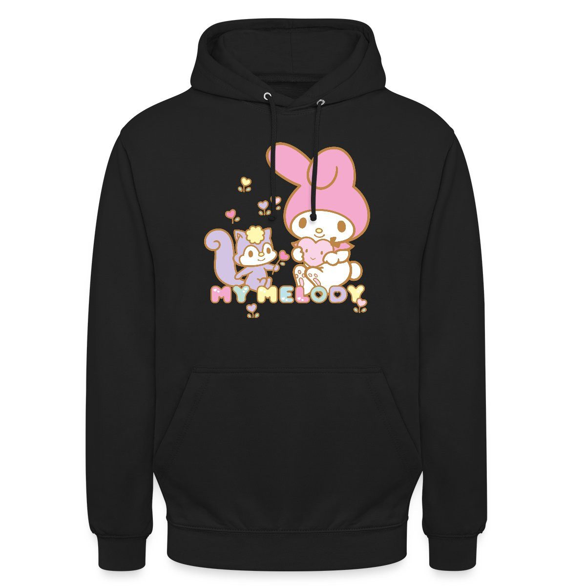 Hoodie My Melody Pflückt Mit Risu Herzblümchen Unisex Hoodie