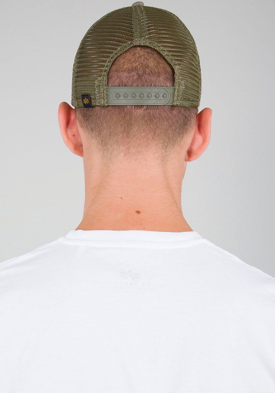 Alpha Industries green Trucker Cap dark Basic Trucker Cap