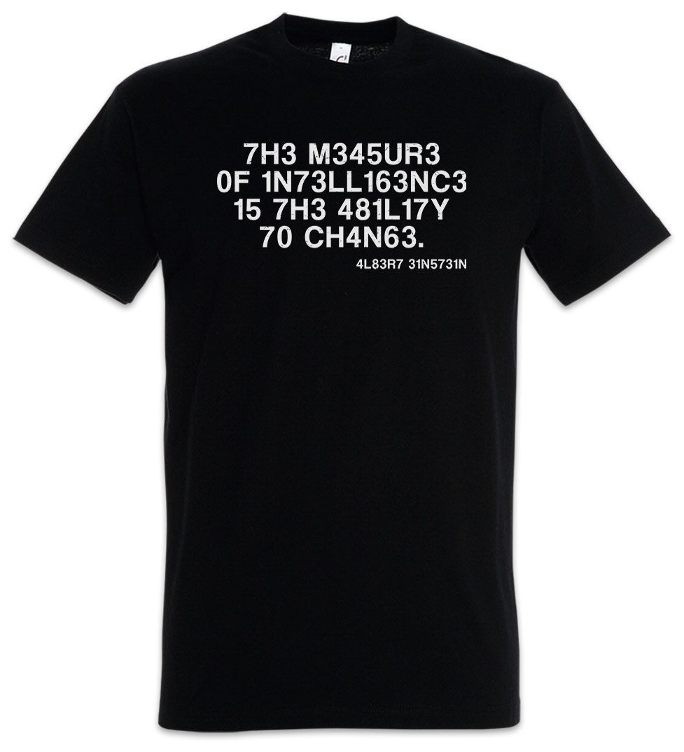 Urban Backwoods Print-Shirt Einstein The Measure Of Intelligence Herren T-S günstig online kaufen