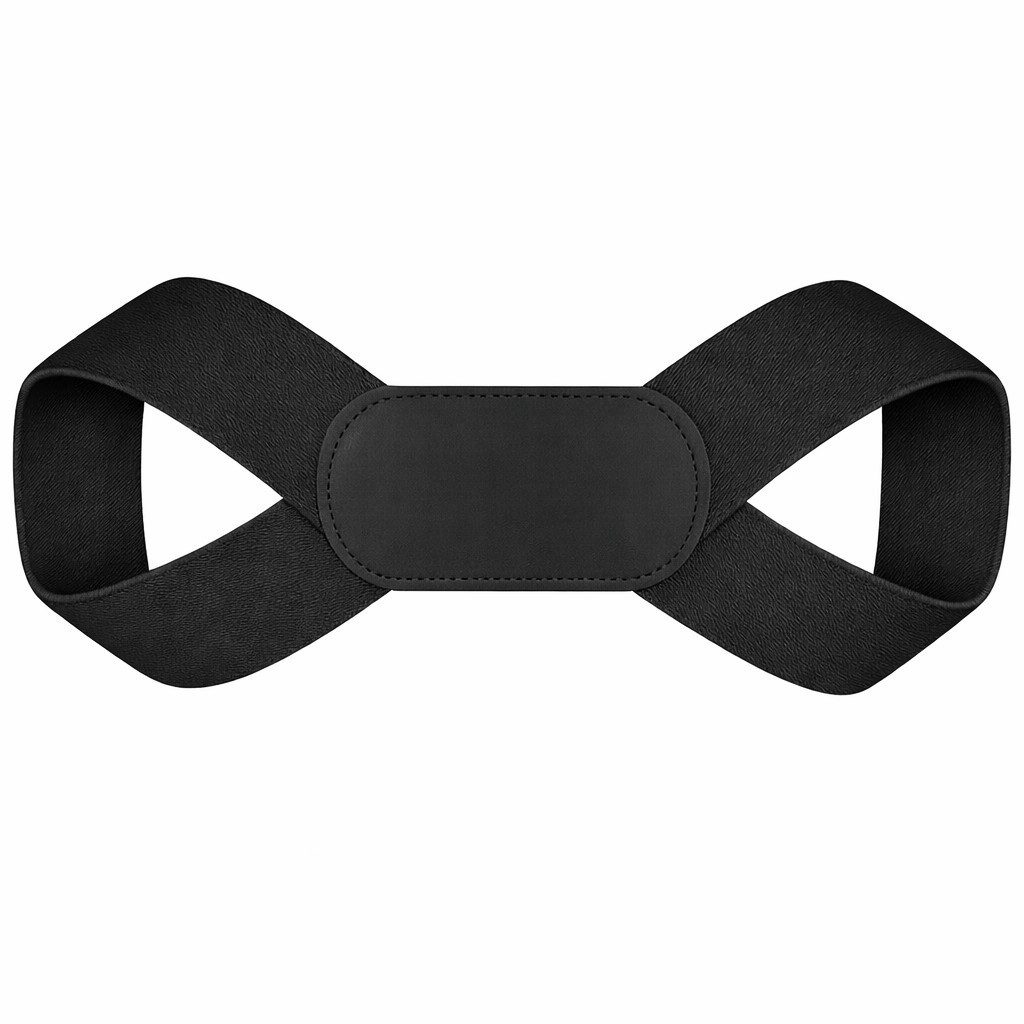 ZUKUNFTSENKEL Rückenbandage Rückenhalter & Haltungskorrektor Schulterkorrektur (Haltungstrainer, Diskret unter Kleidung tragbar), Verstellbare Rückenkorrektur zur Haltungsverbesserung