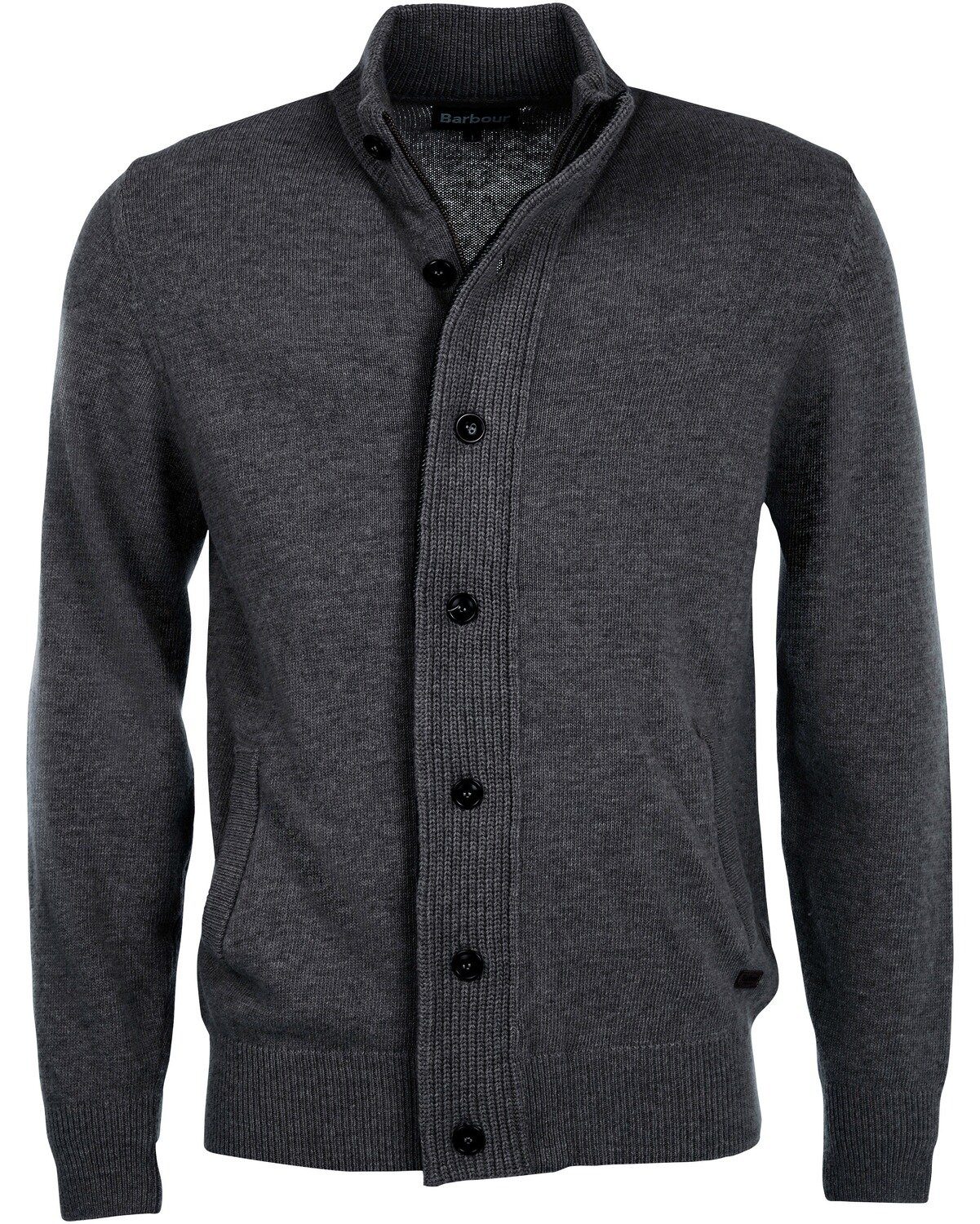 Barbour Cardigan Strickjacke Essential Patch Zip günstig online kaufen