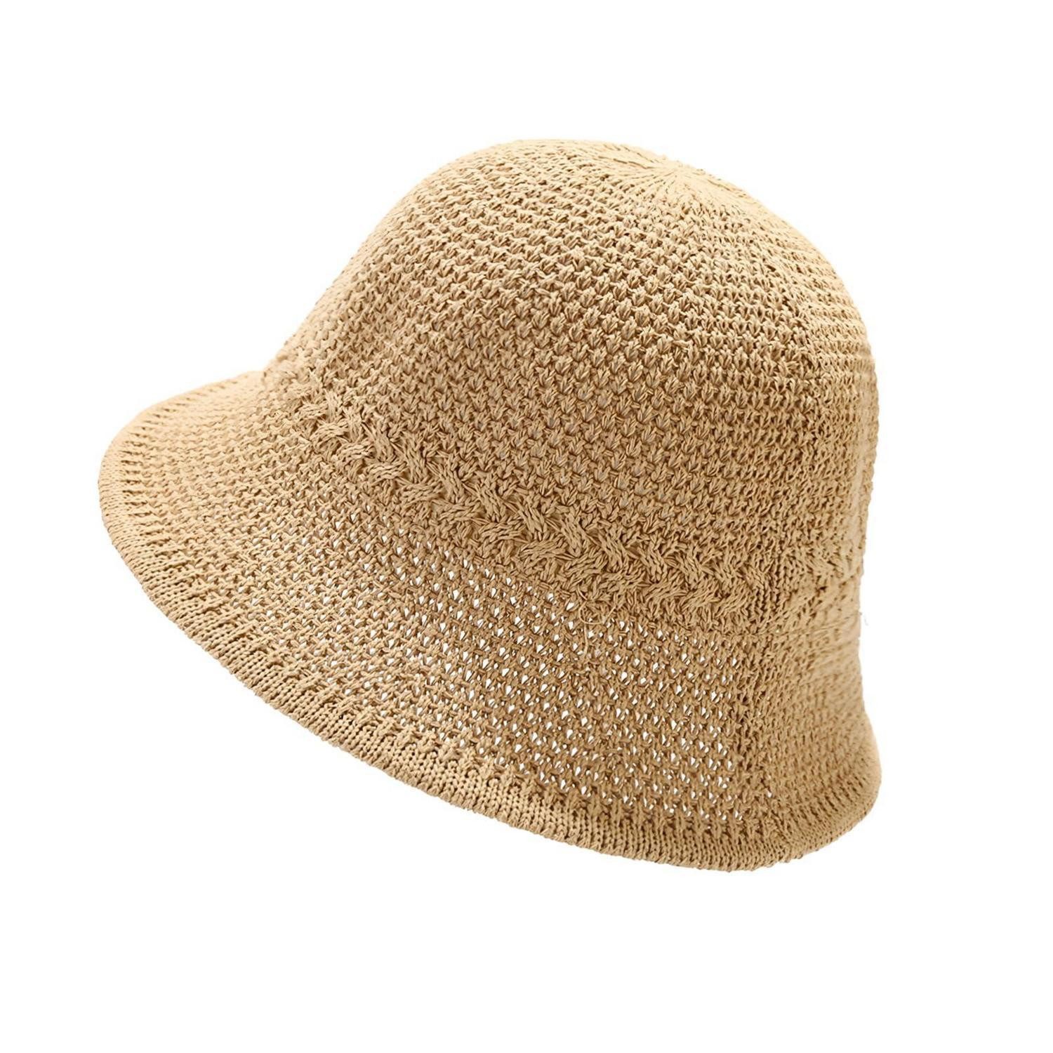 LuxusKollektion Strohhut Stroheimer Hut Damen Sommer (1-St)
