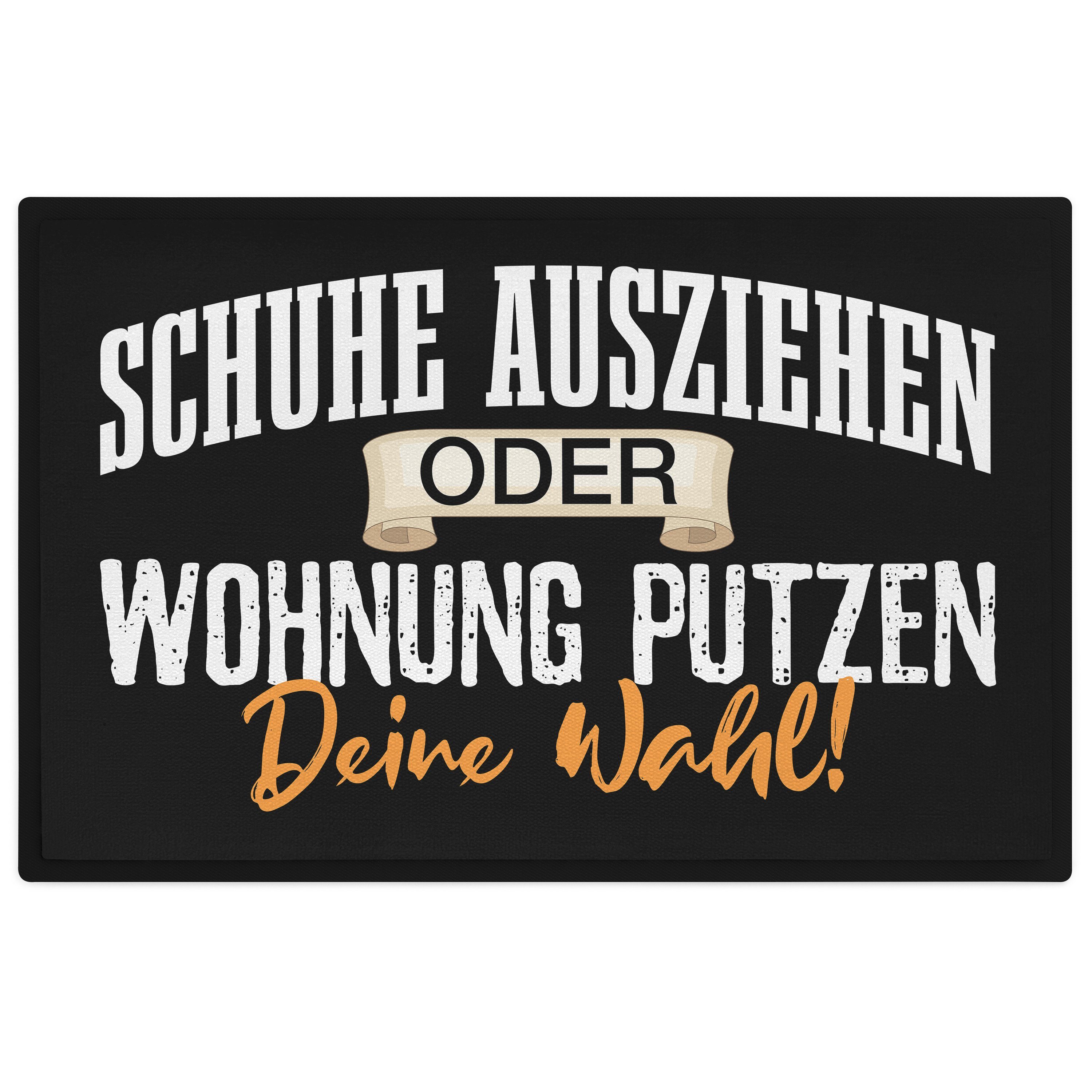 Trendation Fußmatte Schuhe Ausziehen Oder Wohnung günstig online kaufen