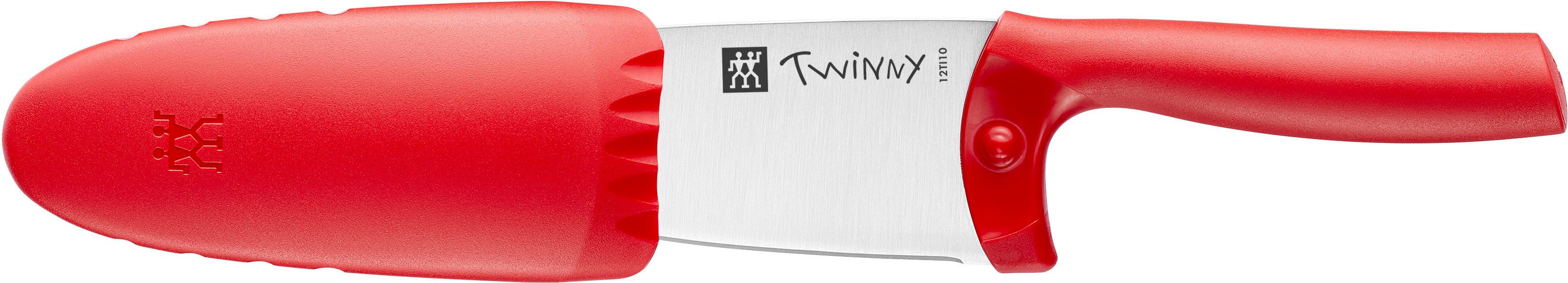Zwilling Kinderkochmesser Twinny, abgerundete Klinge, Fingerschutz, für Kinder ab 3 Jahren