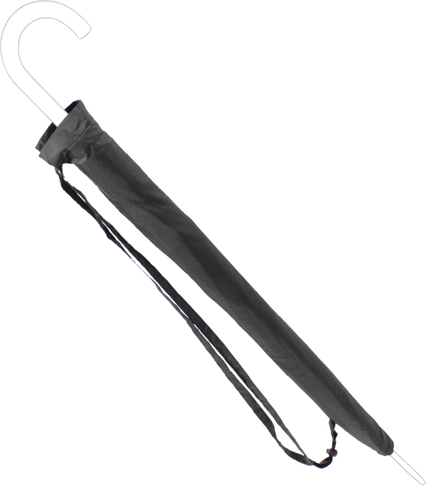Regenschirm-Hülle umhängbar - iX-brella Schutzhülle schwarz-Gr.XL Umhängen, zum Langregenschirm