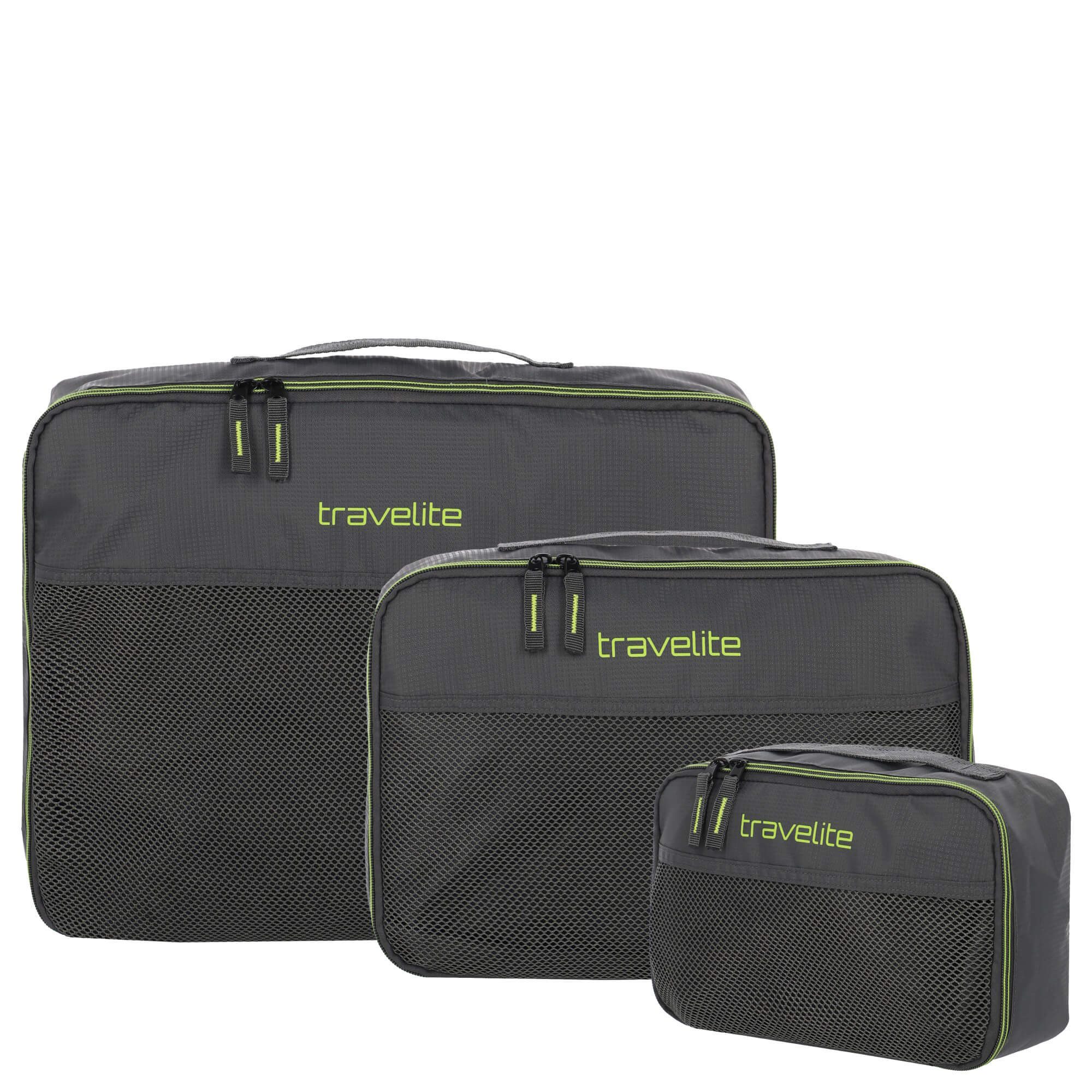 travelite Kofferorganizer Accessoires - Packsack 3tlg. (anthrazit)