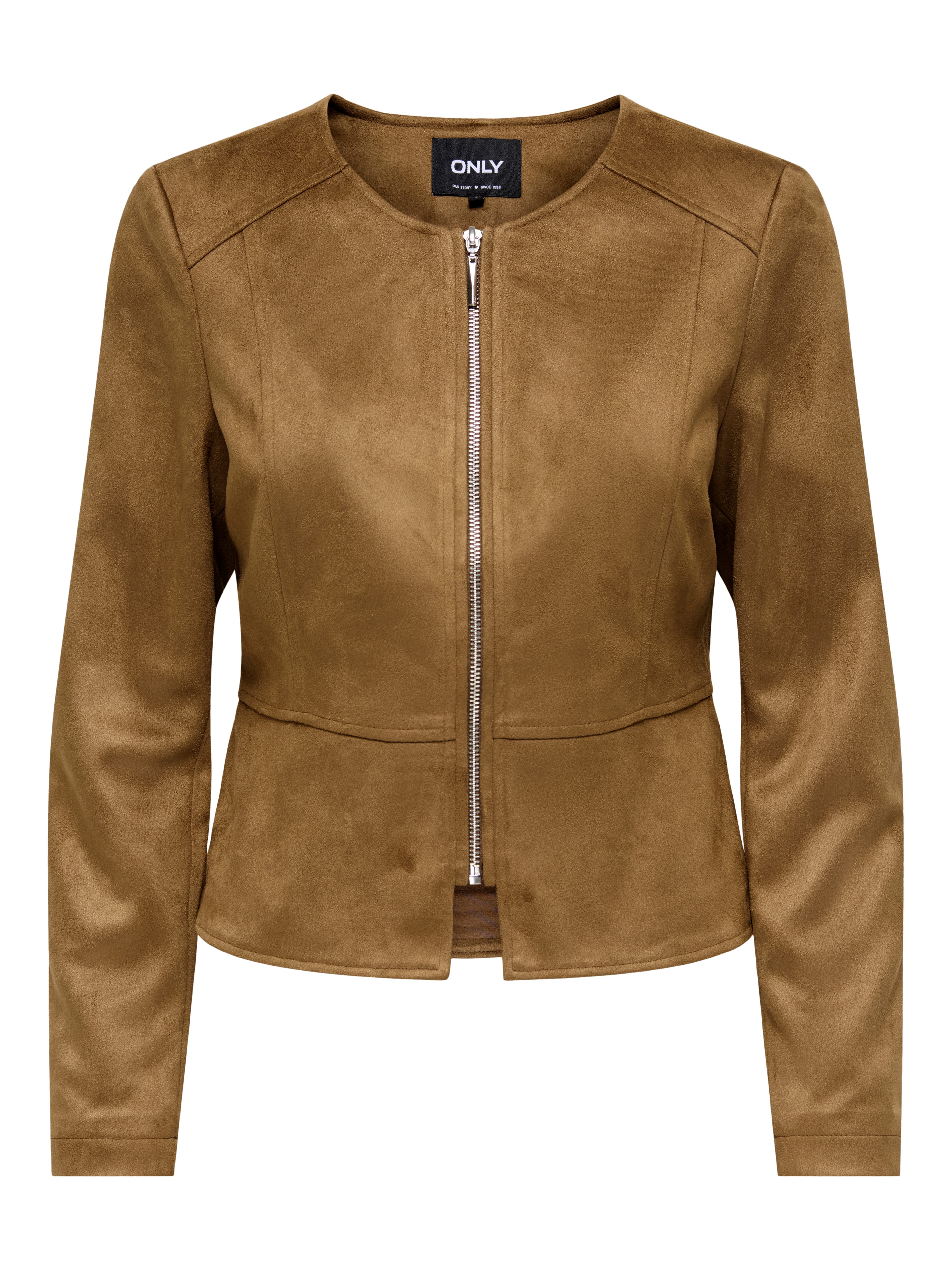 ONLY Lederimitatjacke ONLSARAMY FAUX SUEDE JACKET OTW Kunstfaser, Wildlederimitat – Bild 5 von 5