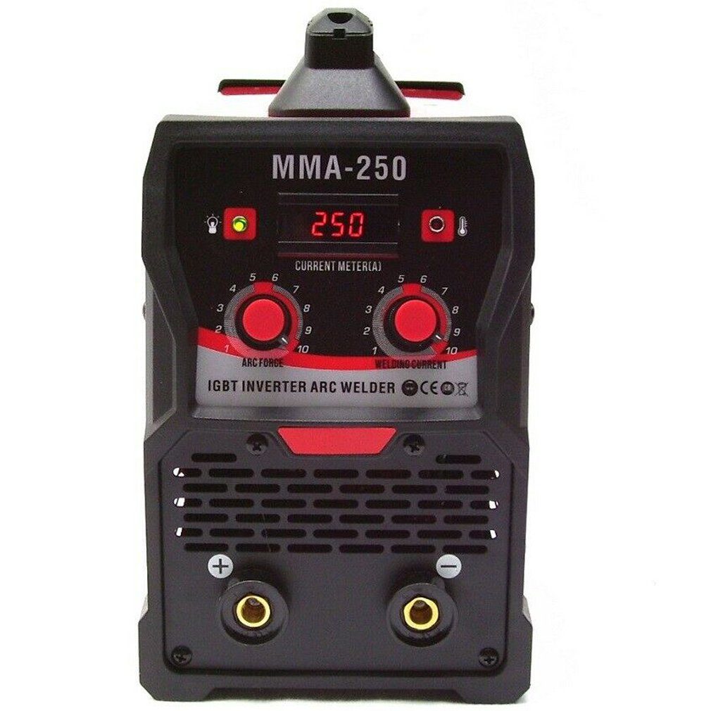 Apex Inverterschweißgerät Inverter Schweißgerät 13962 MMA Elektrodeninverter Elektrodengerät 250A E-Hand