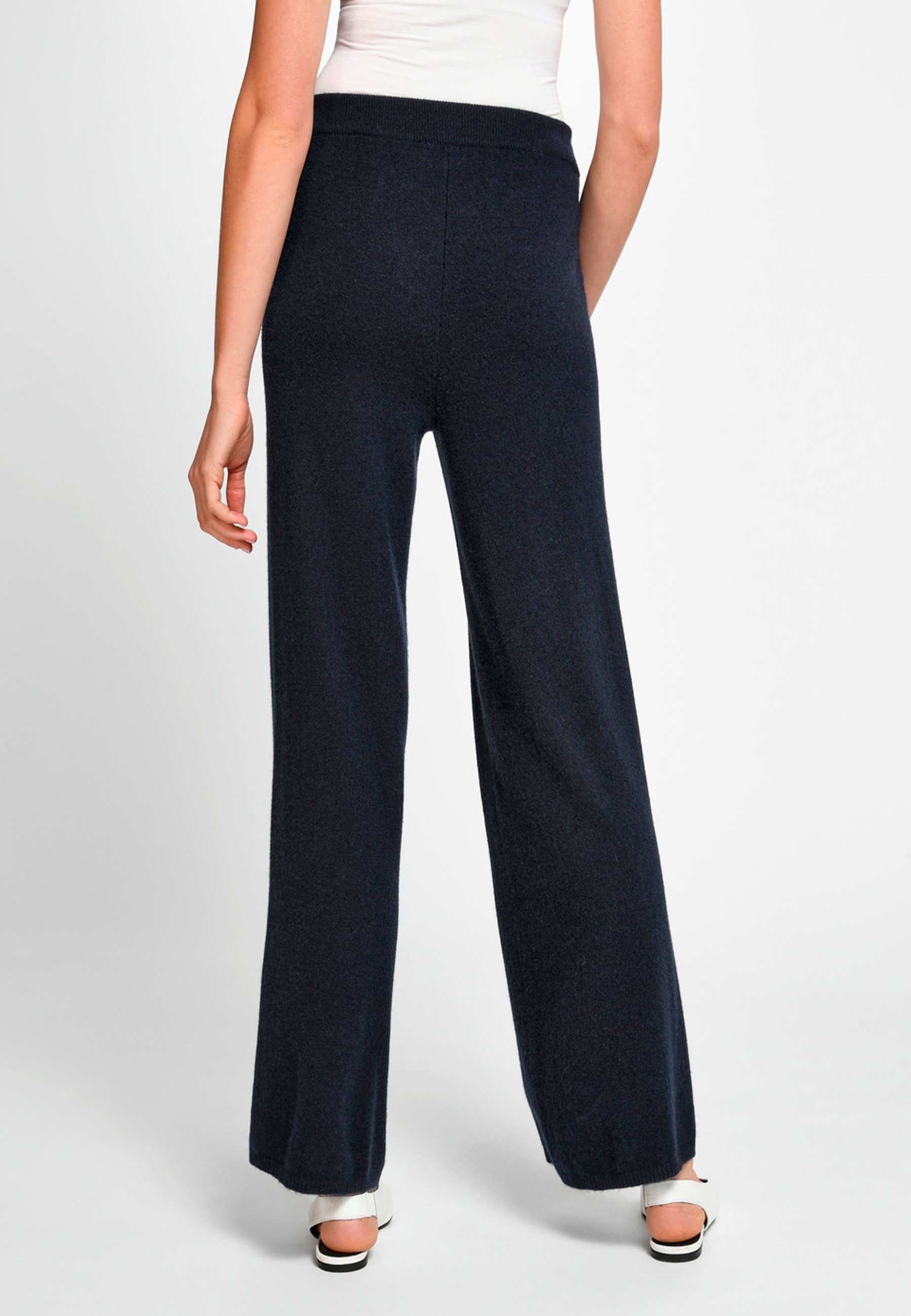 Cashmere Stretch-Hose include navy