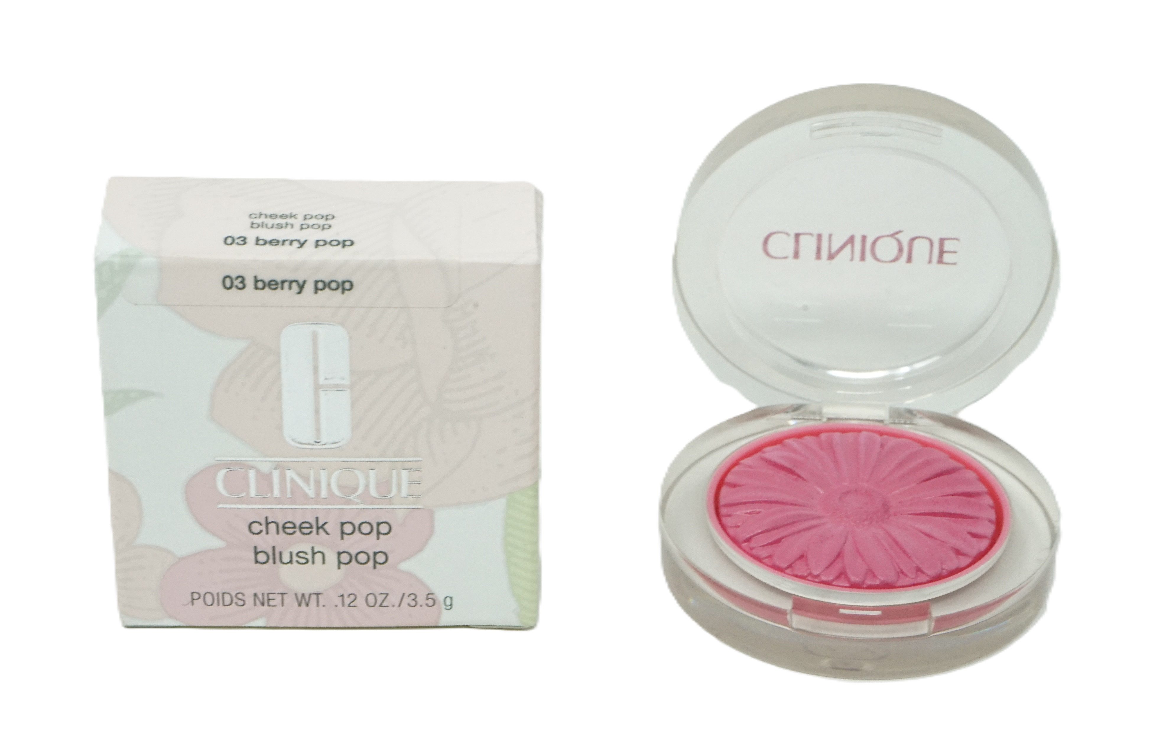 CLINIQUE Lidschatten-Palette Clinique Cheek Pop Blush Lidschatten 03 Berry Pop 3,5g