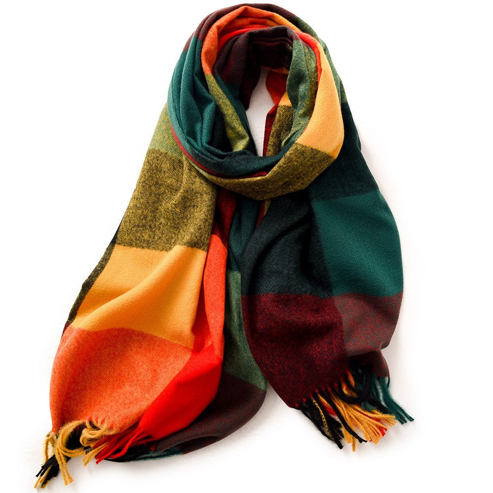 Coonoor Modeschal Damen Winter Schal Kariert günstig online kaufen