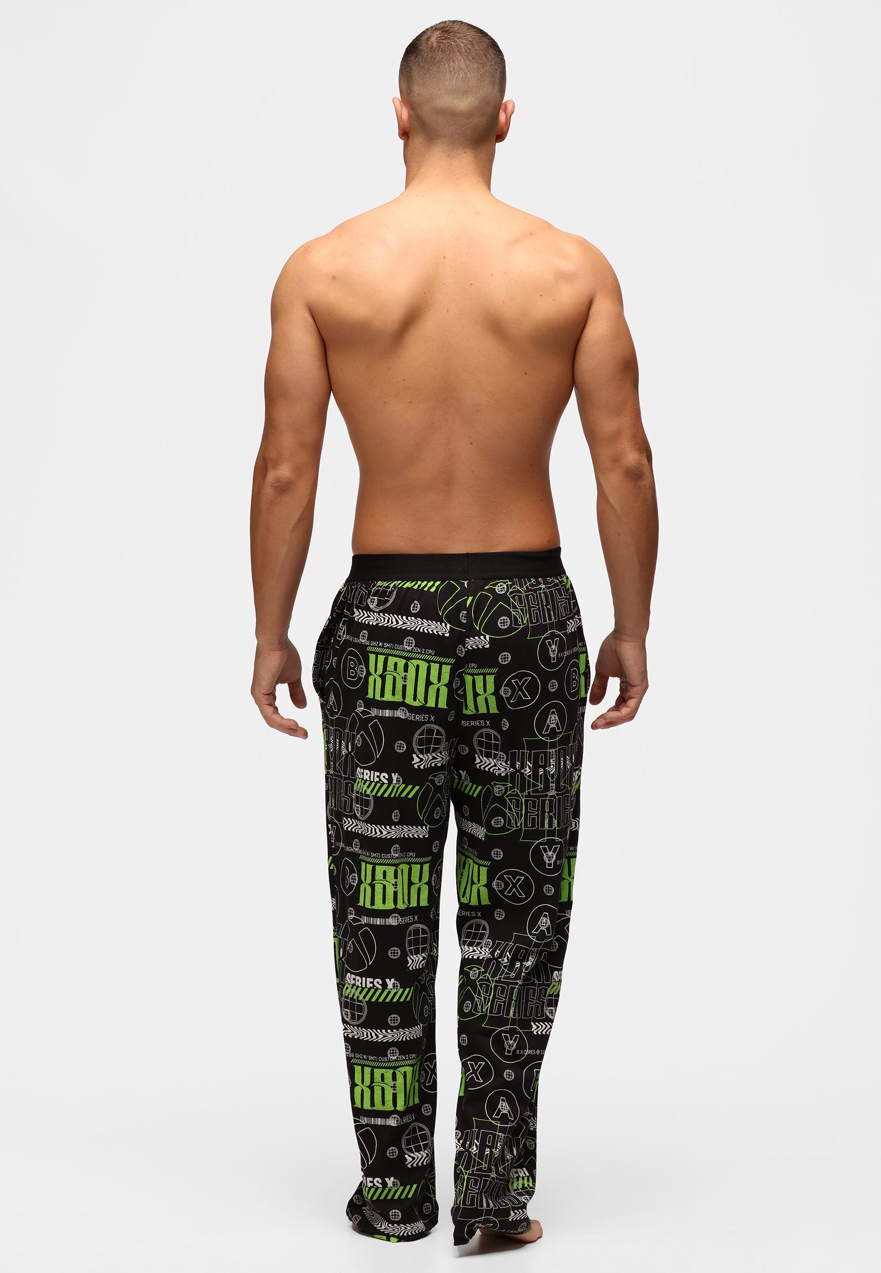 Loungepant Icons Series - Black Recovered X XBOX Loungepants