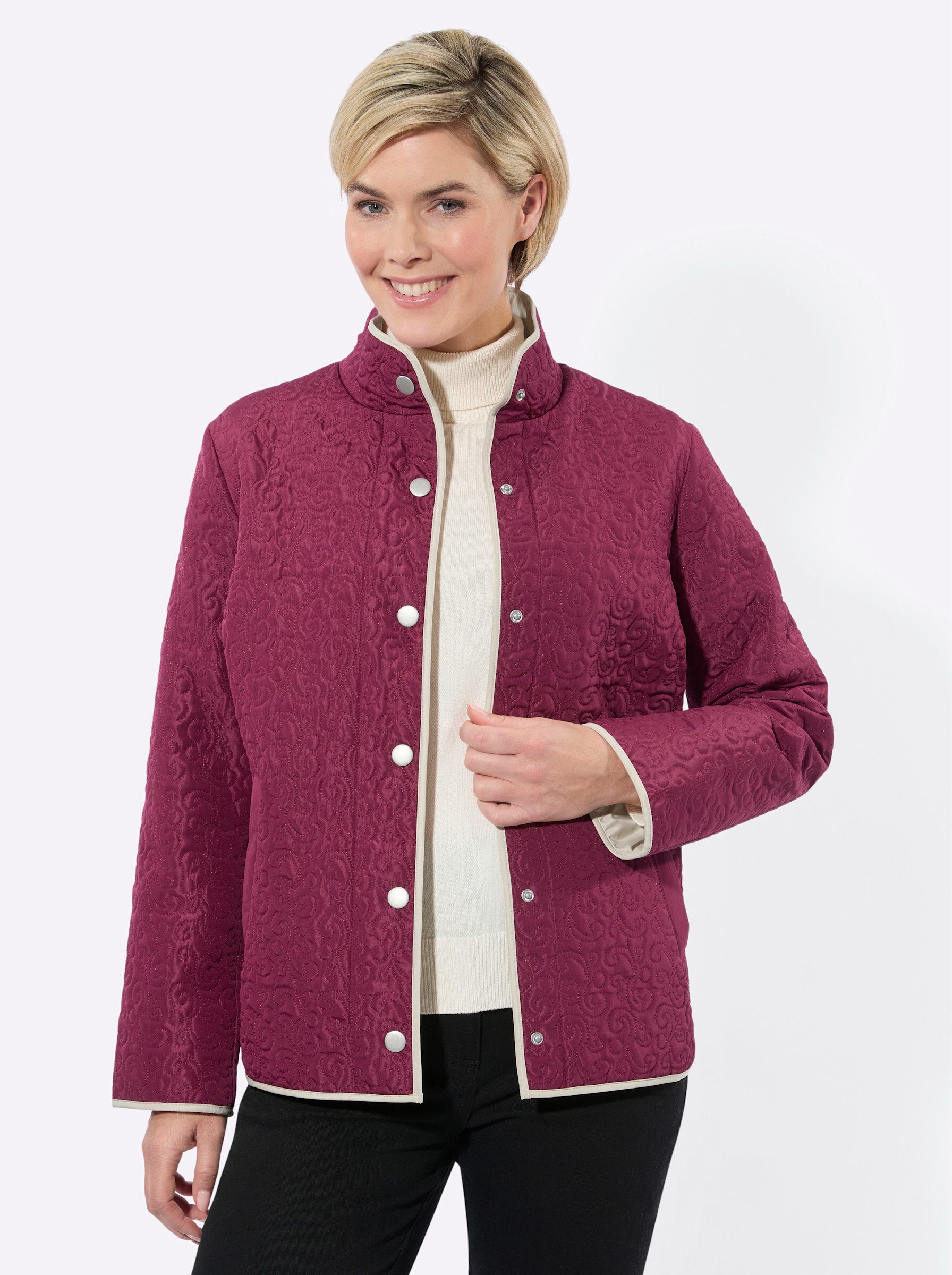 Allwetterjacke Steppjacke Langarm