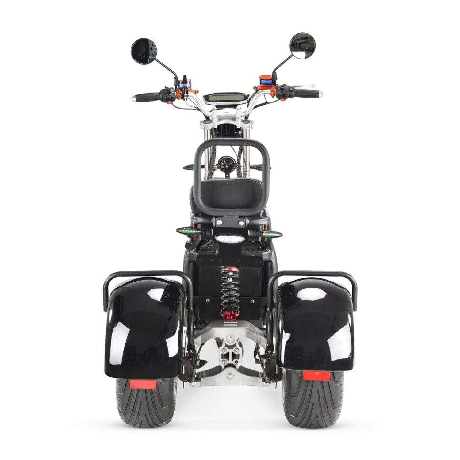 TPFLiving E-Scooter Coco mit Jahren 60 Bike 35 Fat Farbe: -Akku: - elektro x - ab Volt/20Ah, 1 Scheibenbremsen Trike Roller km/h, schwarz Elektroroller 14