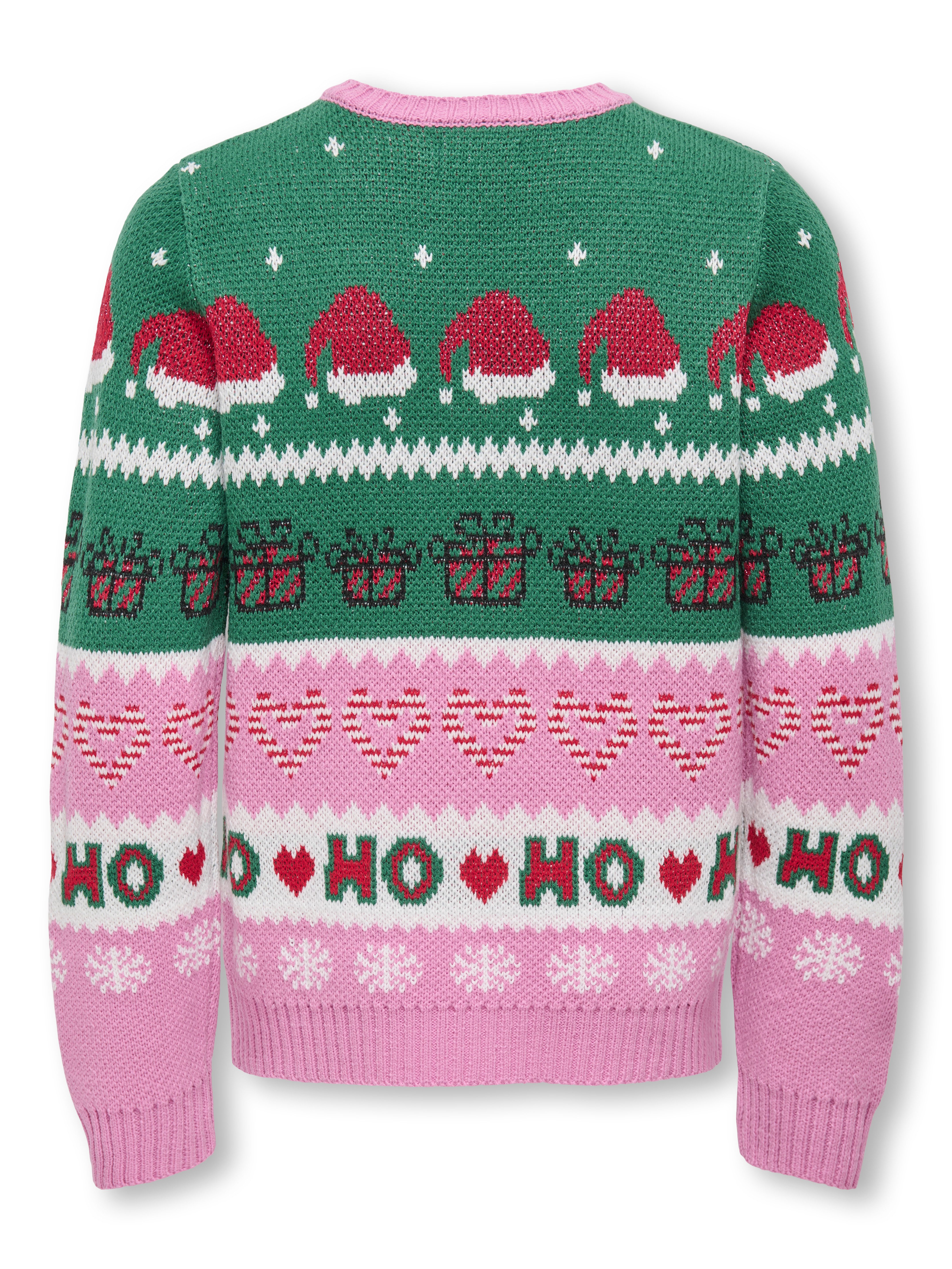 KIDS ONLY Weihnachtspullover KOGHOHO XMAS LS PULLOVER KNT