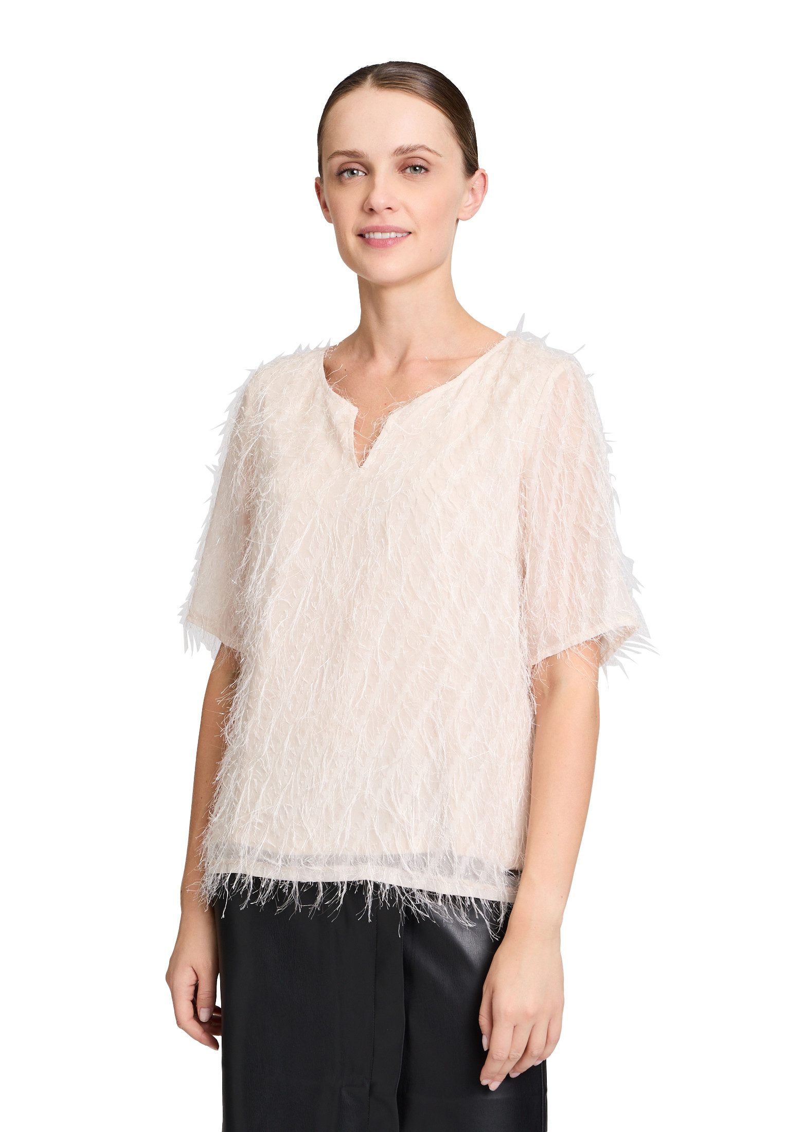 Schlupfbluse Betty & Co Schlupfbluse kurzarm