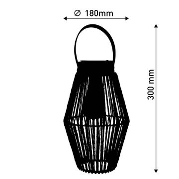 näve Dekolicht, Solarleuchte Gartenleuchte Laterne Außentischlampe Standlampe LED