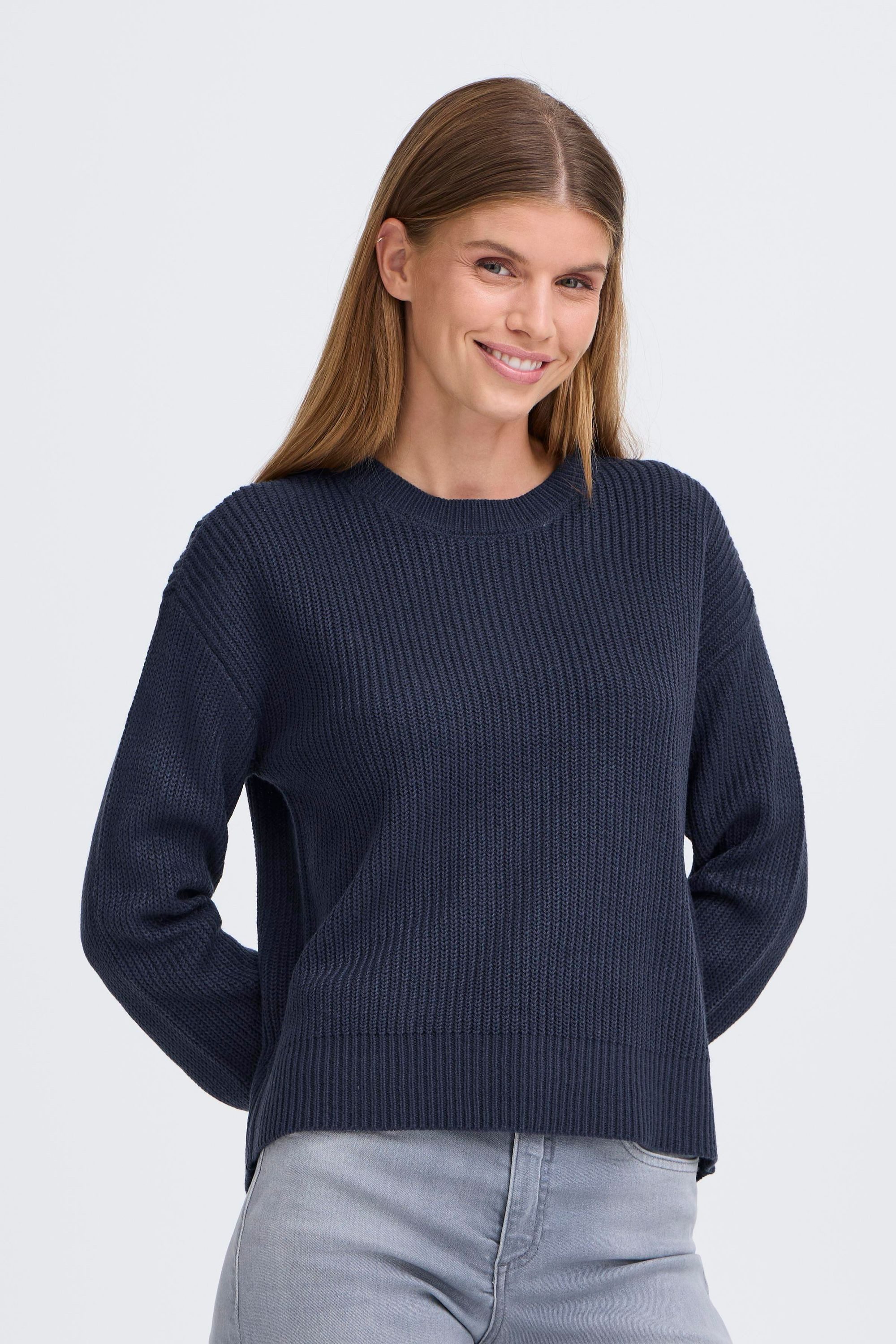 OXMO Strickpullover OXFKIMNI Kuscheliger Strickpullover günstig online kaufen