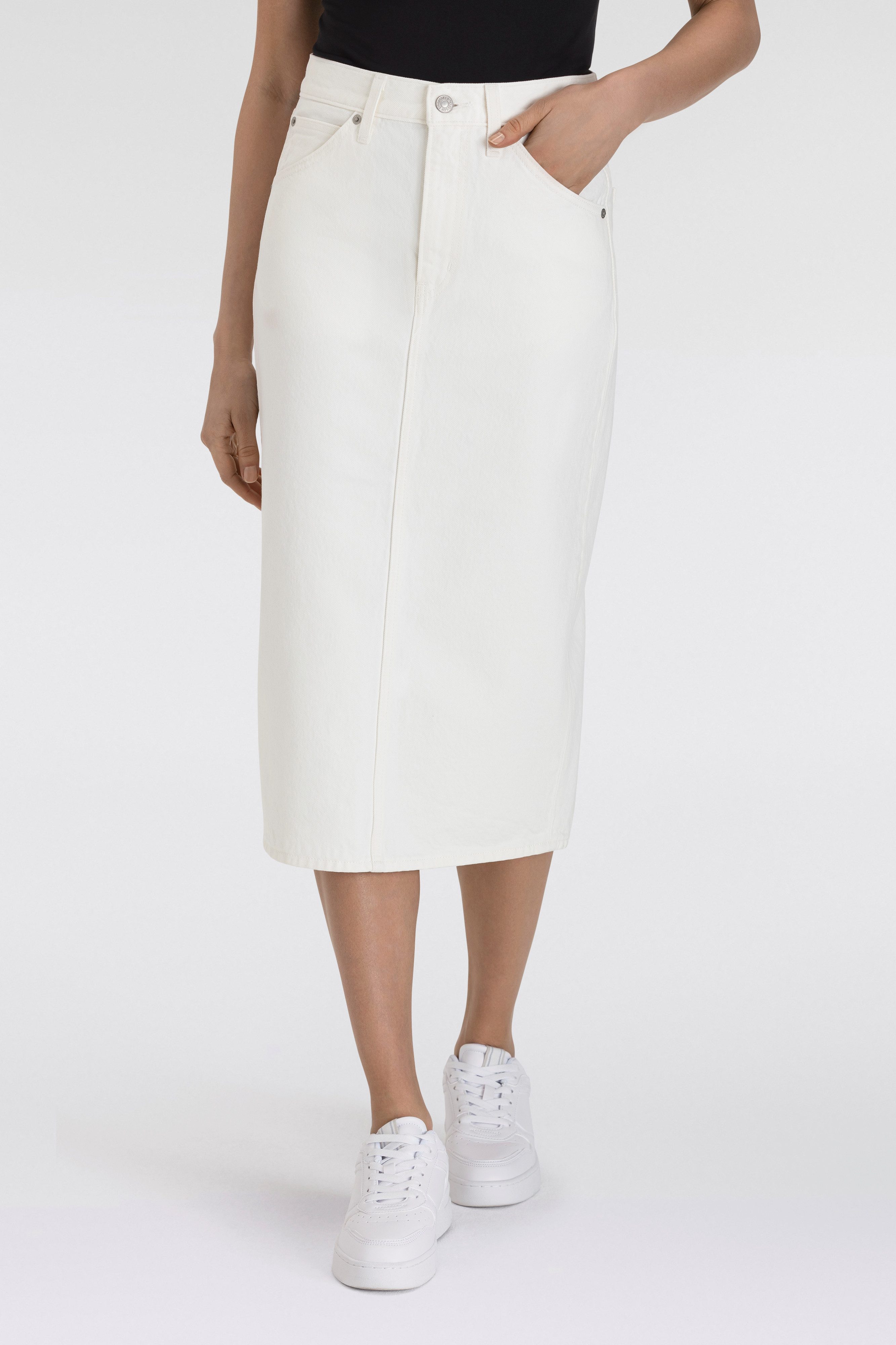 Jeansrock HR BACK SLIT SKIR