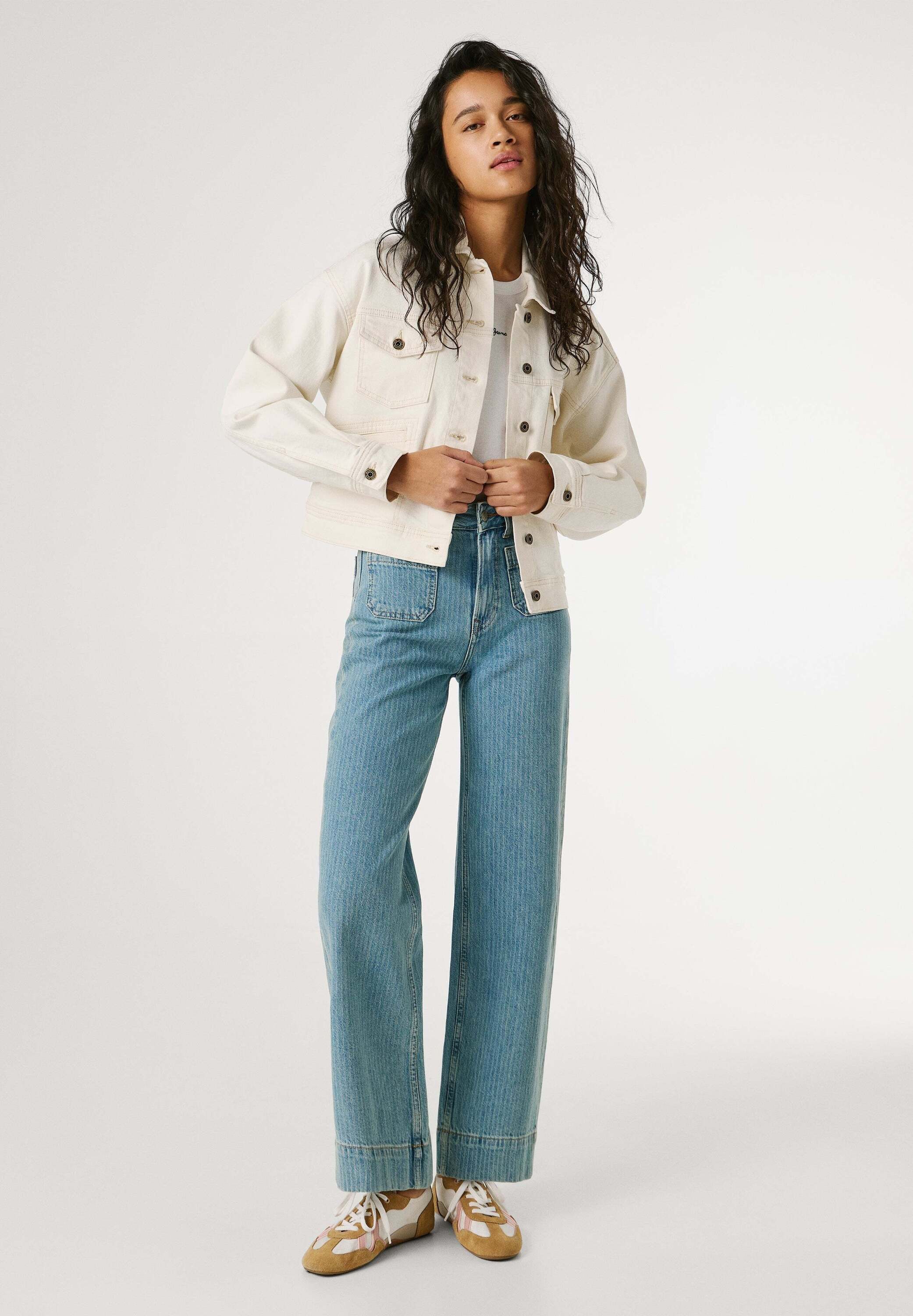 Pepe Jeans Straight-Jeans trousers STRAIGHT JEANS UHW LEXA
