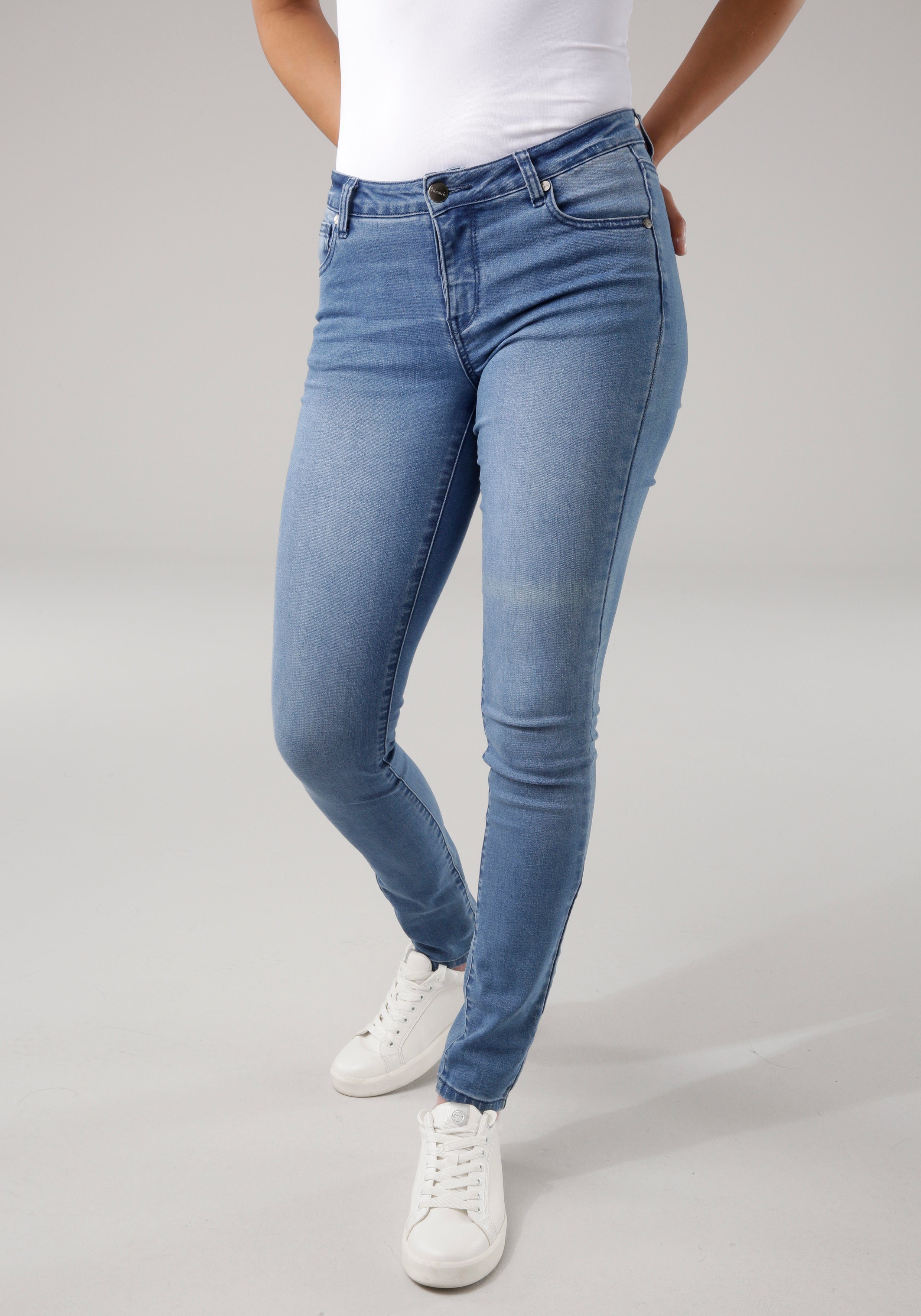 Tamaris Skinny-fit-Jeans im Five-Pocket-Style