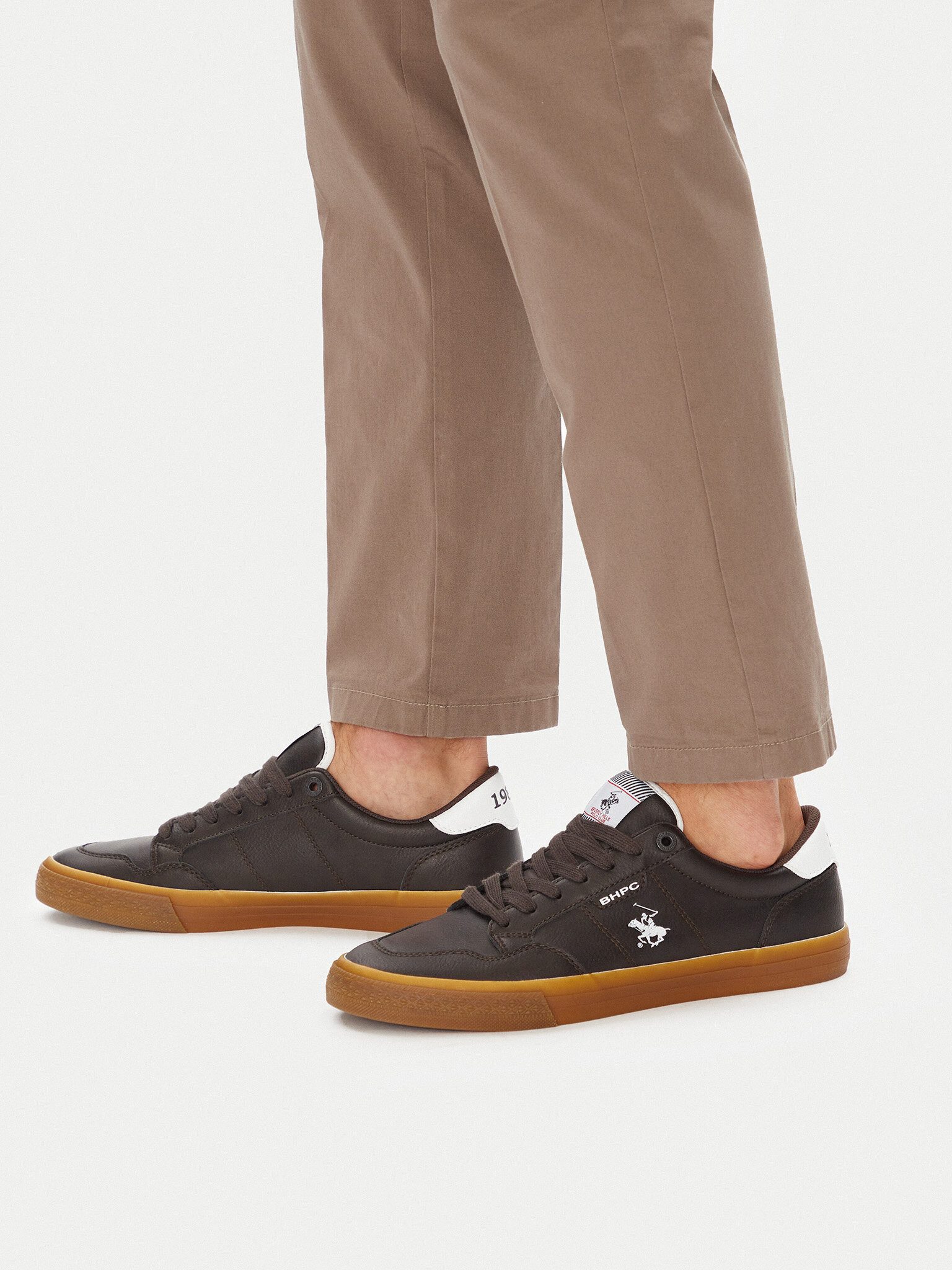 BEVERLY HILLS POLO CLUB Beverly Hills Polo Club Herren-Sneakers Brown CEO-V5-FALCO Sneaker