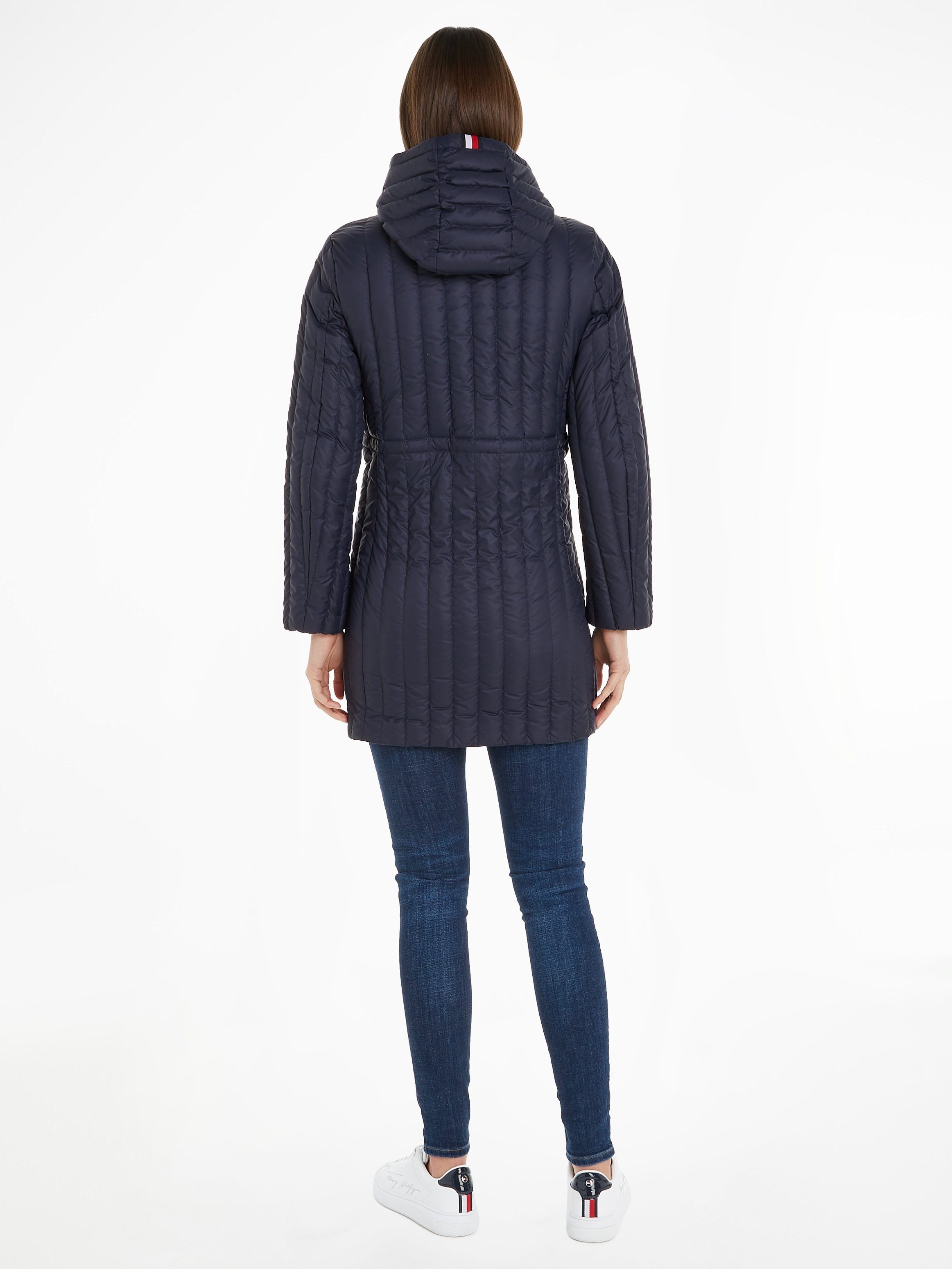 Tommy Hilfiger Daunenmantel mit Reißverschlusstaschen günstig online kaufen