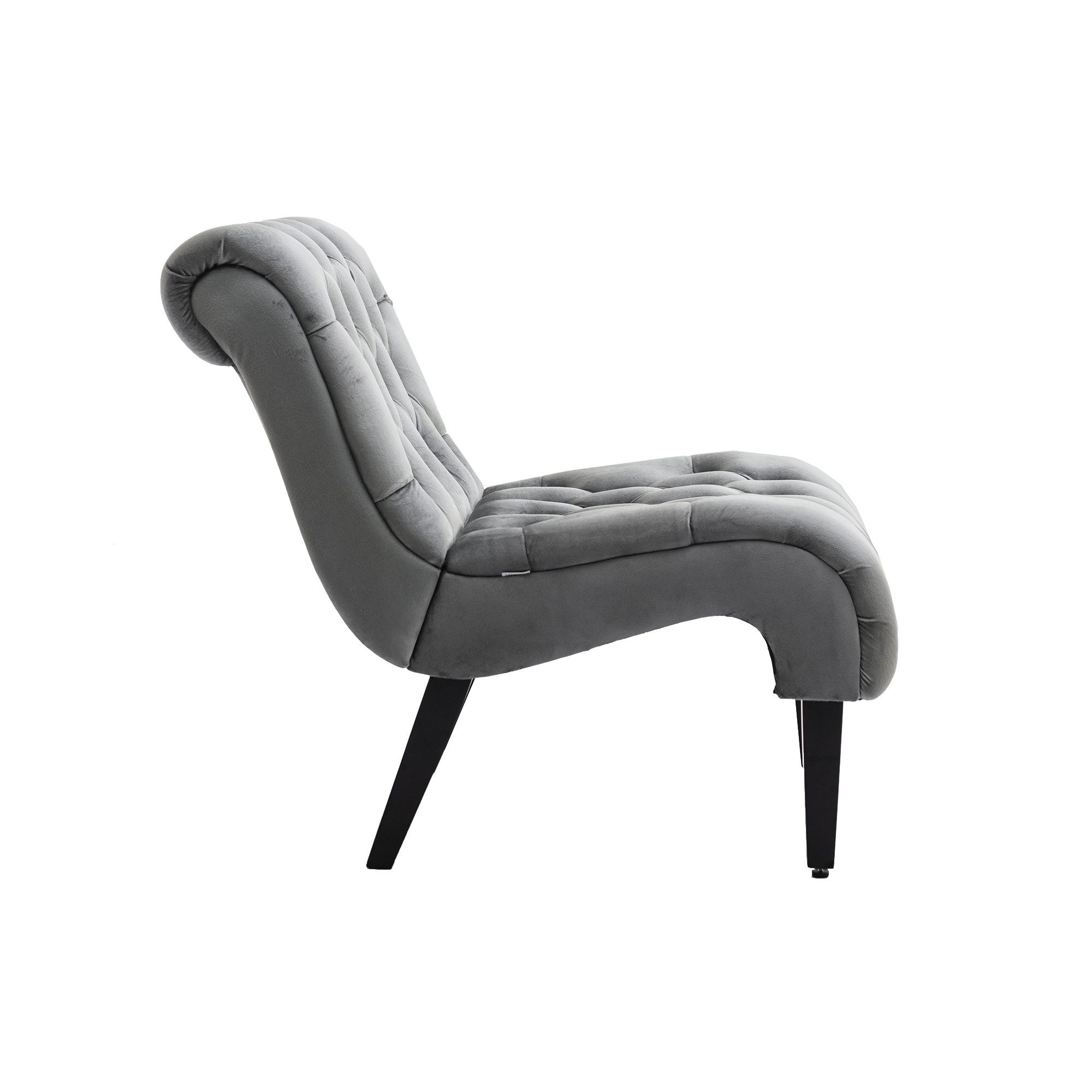 LVHOM XXL-Sessel Eleganter gepolsterter Samtstuhl, Knopfheftung günstig online kaufen