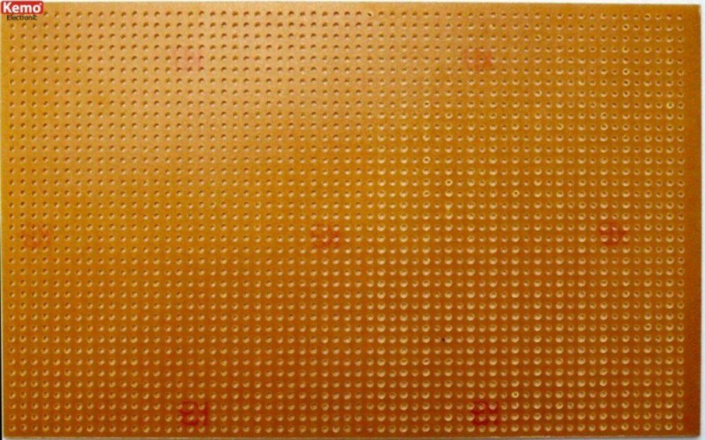 Kemo Modellbausatz Experimentierplatine, gelocht