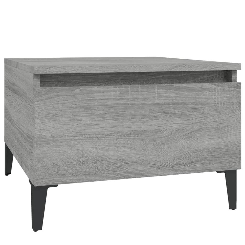 vidaXL Beistelltisch Beistelltisch Grau Sonoma 50x46x35 günstig online kaufen