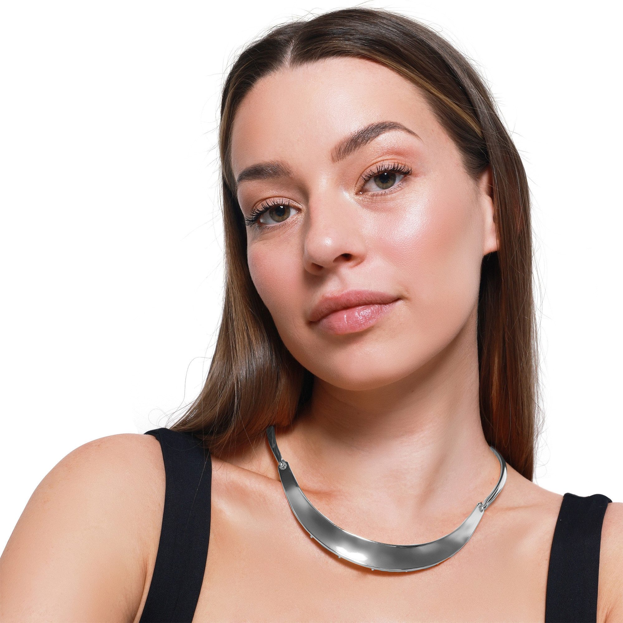 Heideman Collier Joanne silberfarben poliert (keine Angabe, inkl. Geschenkverpackung), Choker Frauen