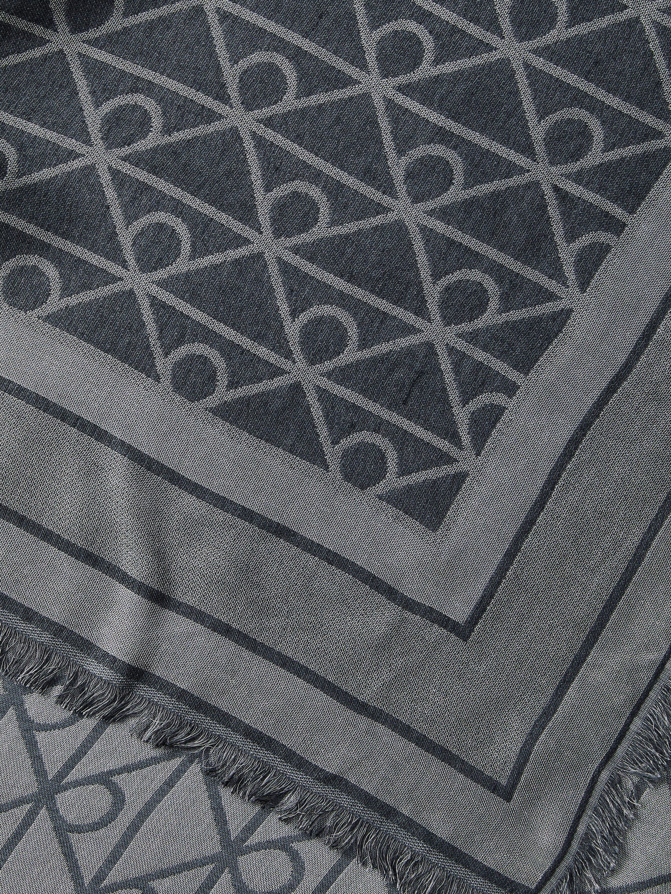 Calvin Klein Jeans Modetuch EMBLEM AOP JACQUARD SQUARE SCARF, Mit Markenlabelmusterung – Bild 4 von 5