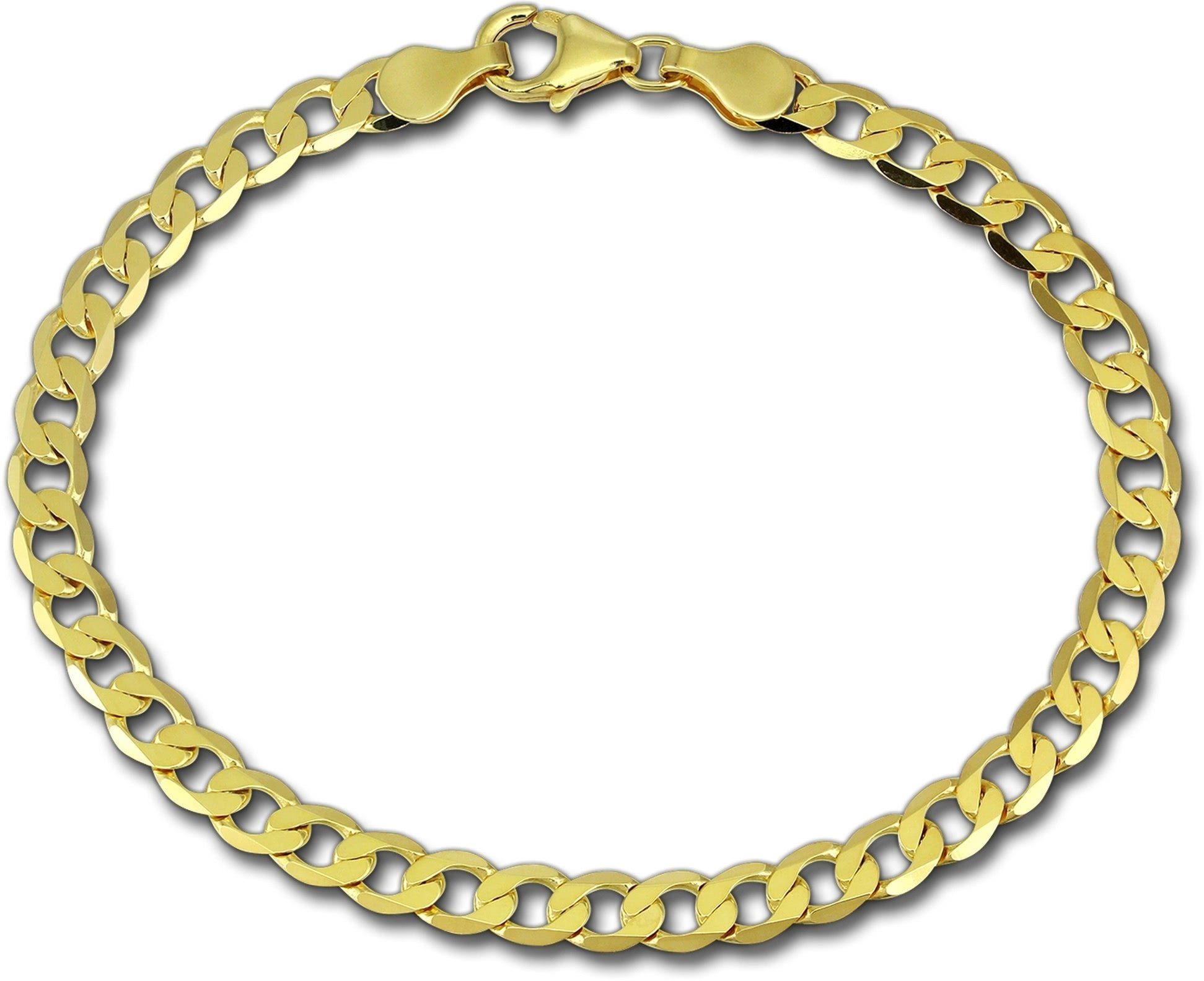 GoldDream Goldarmband GoldDream 8 (Armband, Echtgold, 19cm (Panzer) Karat Armband), 333er Echtgold Armband Armband 333er ca. 19cm, Gelbgold