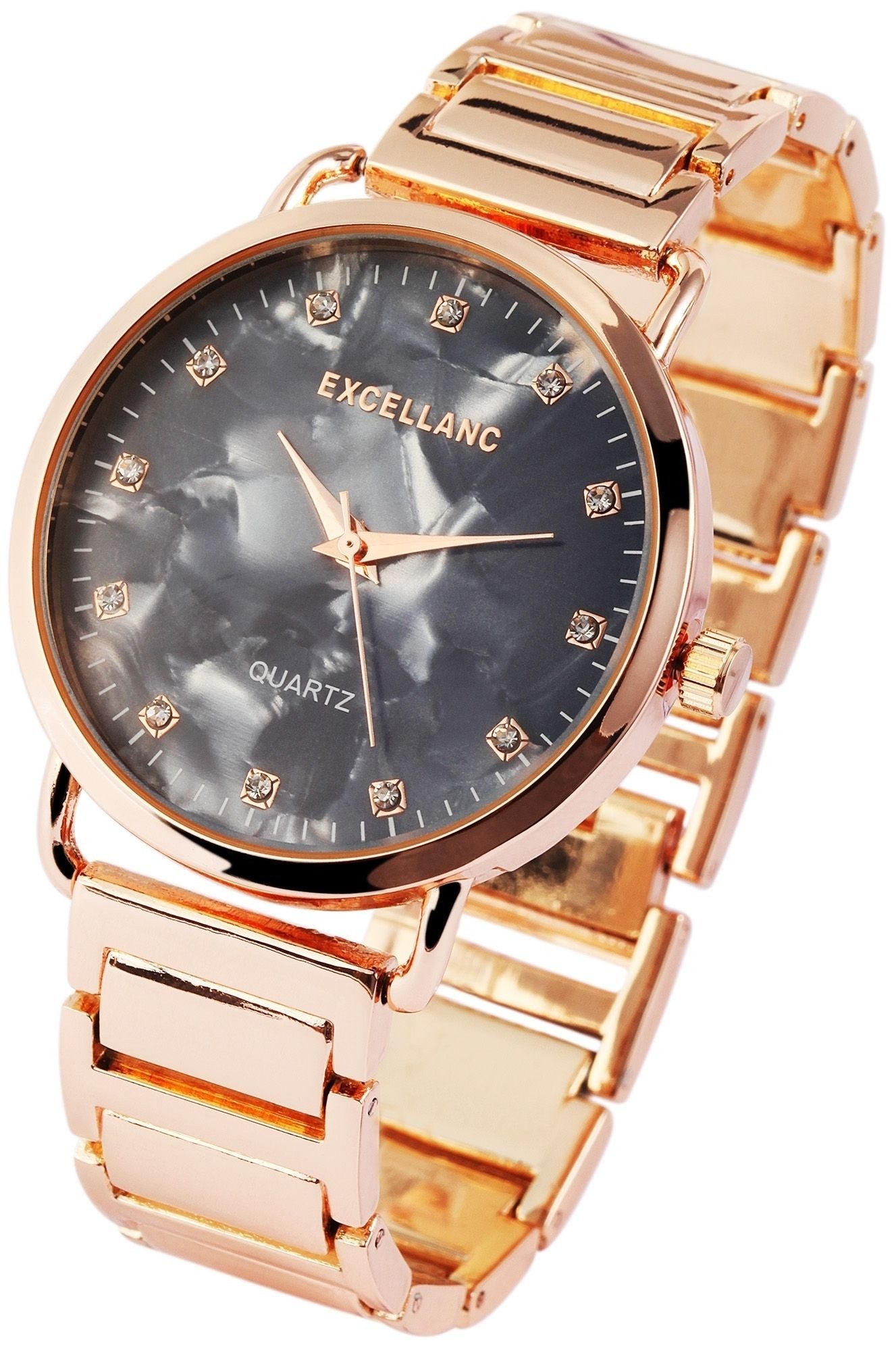 Excellanc Quarzuhr EX0191 Excellanc Damenuhr, Damenuhr günstig online kaufen