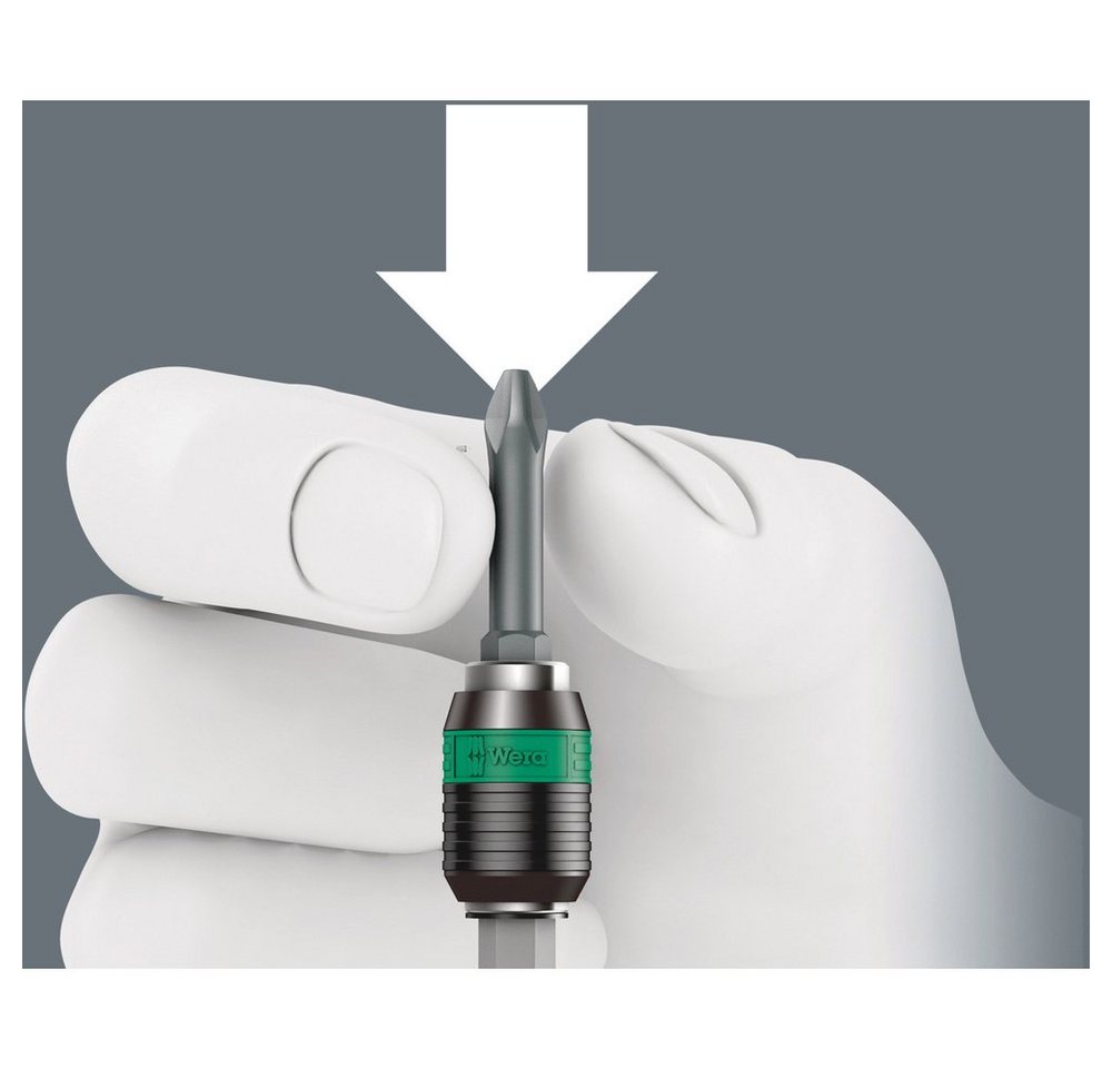 Thumbnail - Wera Bithalter Wera 826 T Kraftform Turbo 05057480001 826 T Kraftform Turbo Bits-Hand