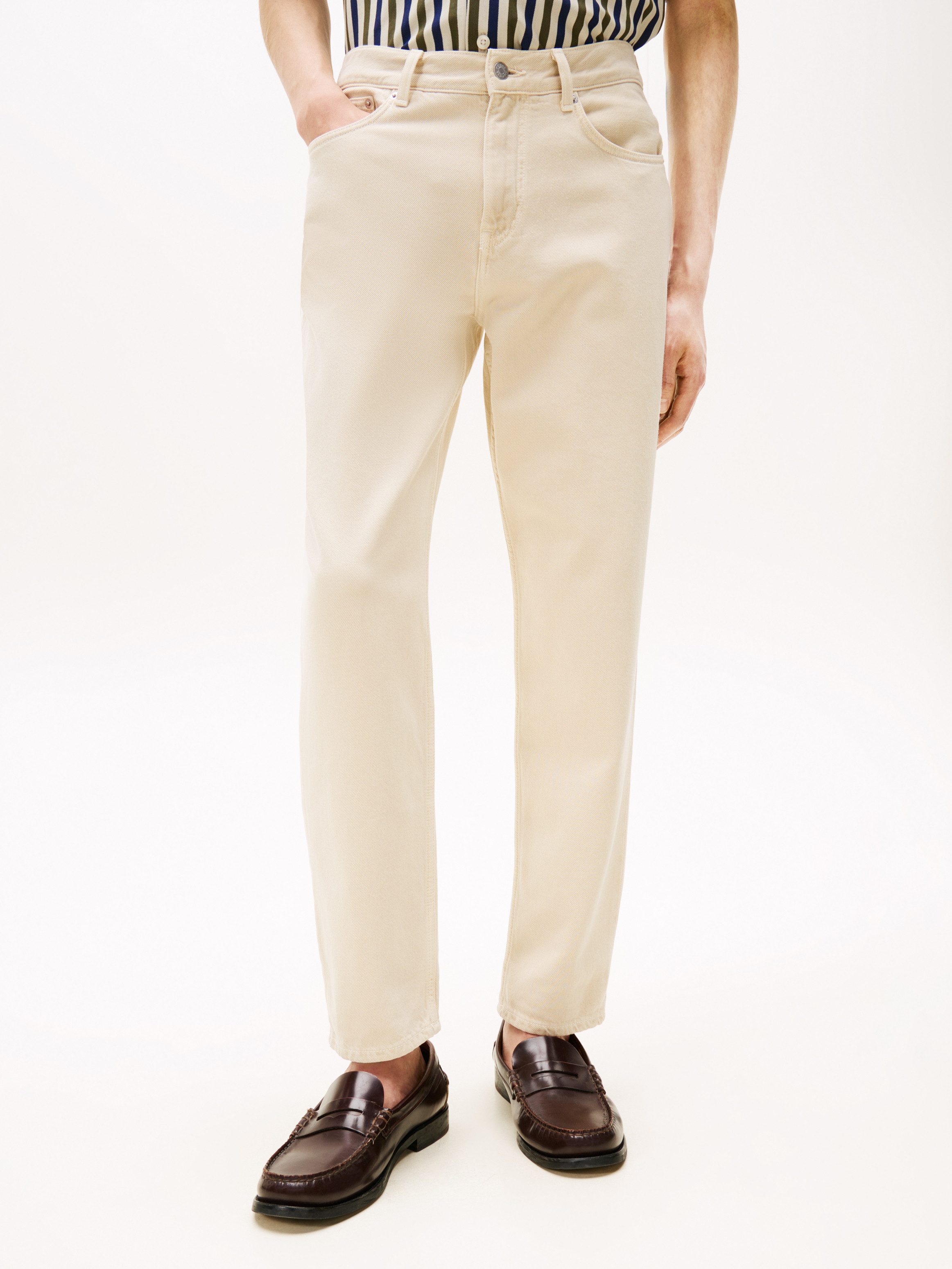 Tommy Hilfiger Tapered-fit-Jeans HARLEM Tapered Fit in grauer Waschung günstig online kaufen