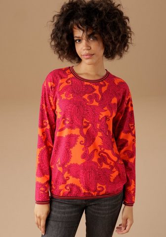 Aniston CASUAL Sportinio stiliaus megztinis su großfl...