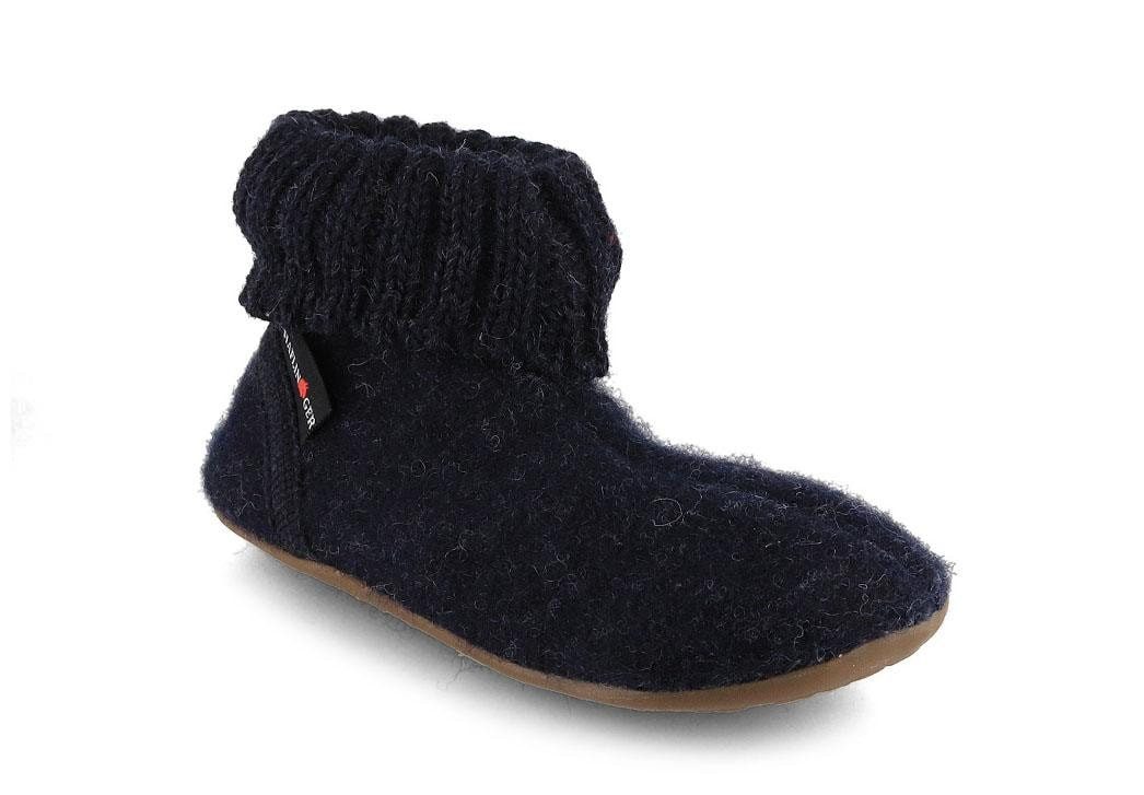 Haflinger Everest Karlo Kinder Hüttenschuhe Hausschuh warm gefüttert