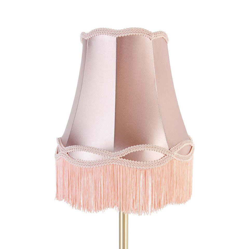 Qazqa Tischleuchte Granny, ohne Leuchtmittel, E27, Rosa, Klassisch / Antik, günstig online kaufen