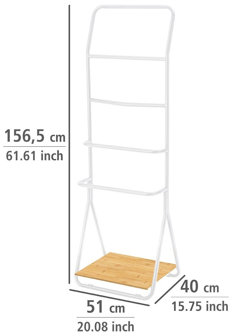 WENKO BxTxH: Handtuchständer 51x40x156,5 Verona, cm