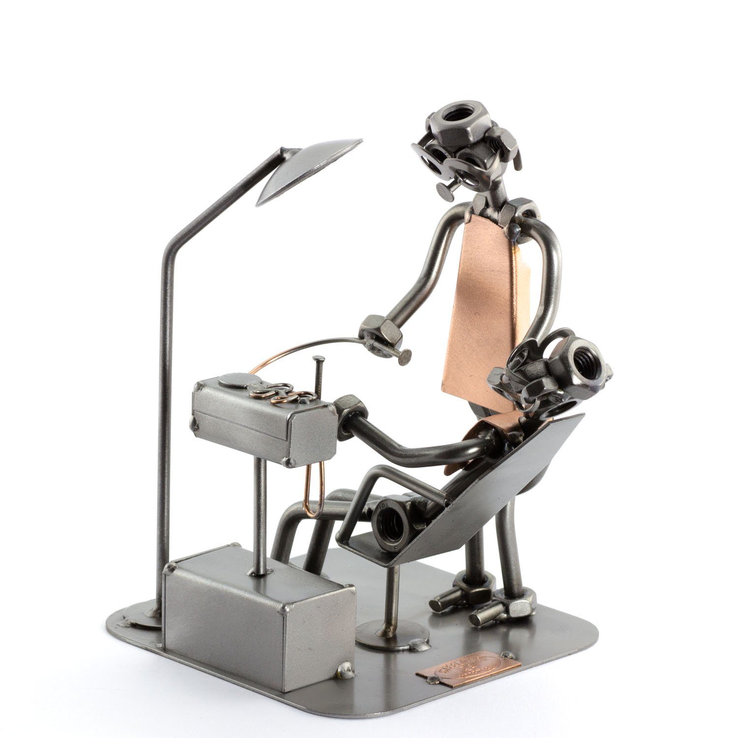 Steelman24 Dekofigur Zahnarzt