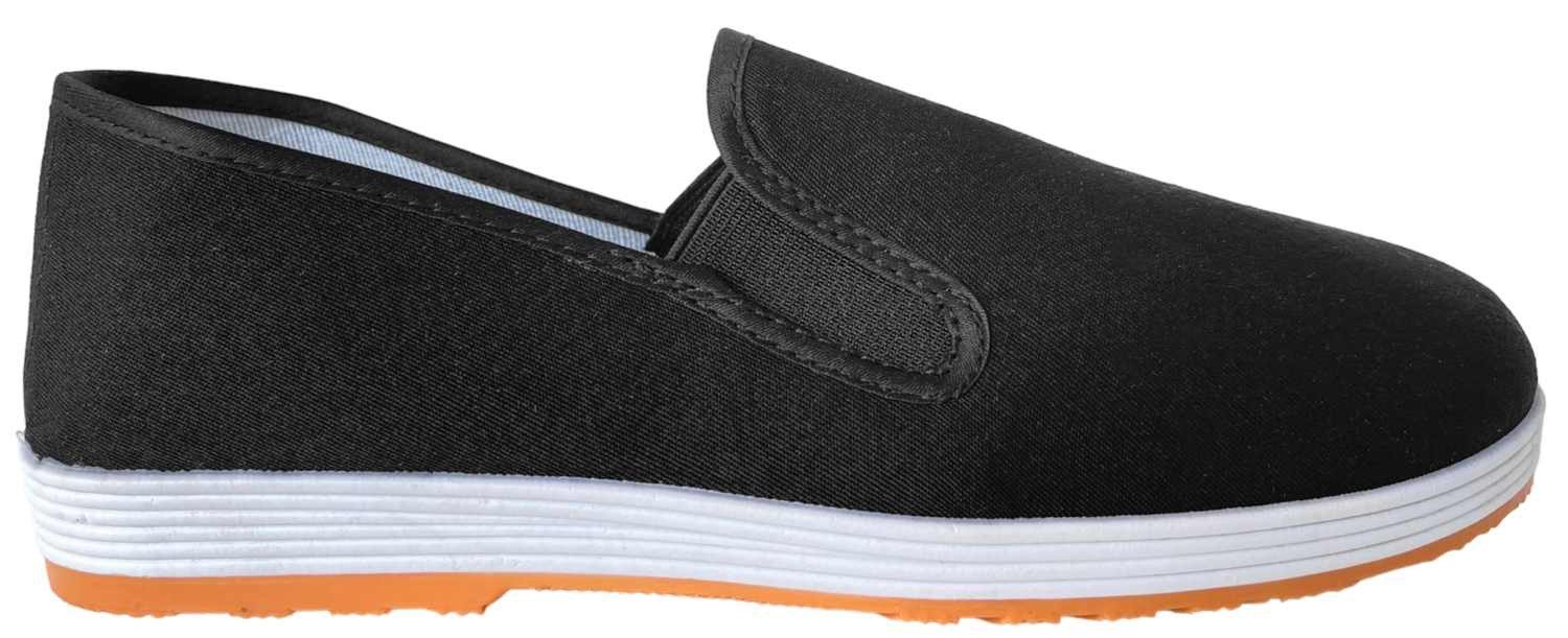 BAY-Sports Kung Fu Schuhe Tai Chi Chinesische Slipper Wushu Yoga dicke Gummisohle Slipper (Delux Ausführung, Sport, Freizeit) Qi Gong, Win Tsung, Martial Arts, Kampfkunst, Kampfsport