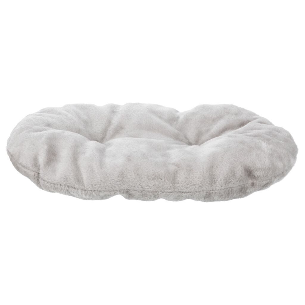 TRIXIE Kratztonne Kuschelhöhle Lukas - hellgrau/grau - 35 × 33 × 65 cm – Bild 4 von 5