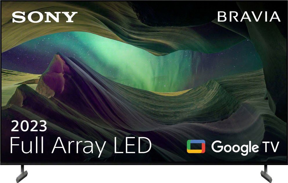 Sony KD-55X85L LED-Fernseher (139 cm/55 Zoll, 4K Ultra HD, Android TV, Google TV, Smart-TV, BRAVIA CORE, TRILUMINOS PRO, HDMI 2.1, Gaming-Menü) | alle Fernseher