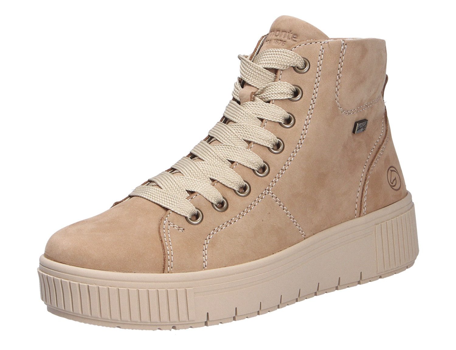 Remonte Damen Schnürstiefel (Weiches Obermaterial) Echtleder