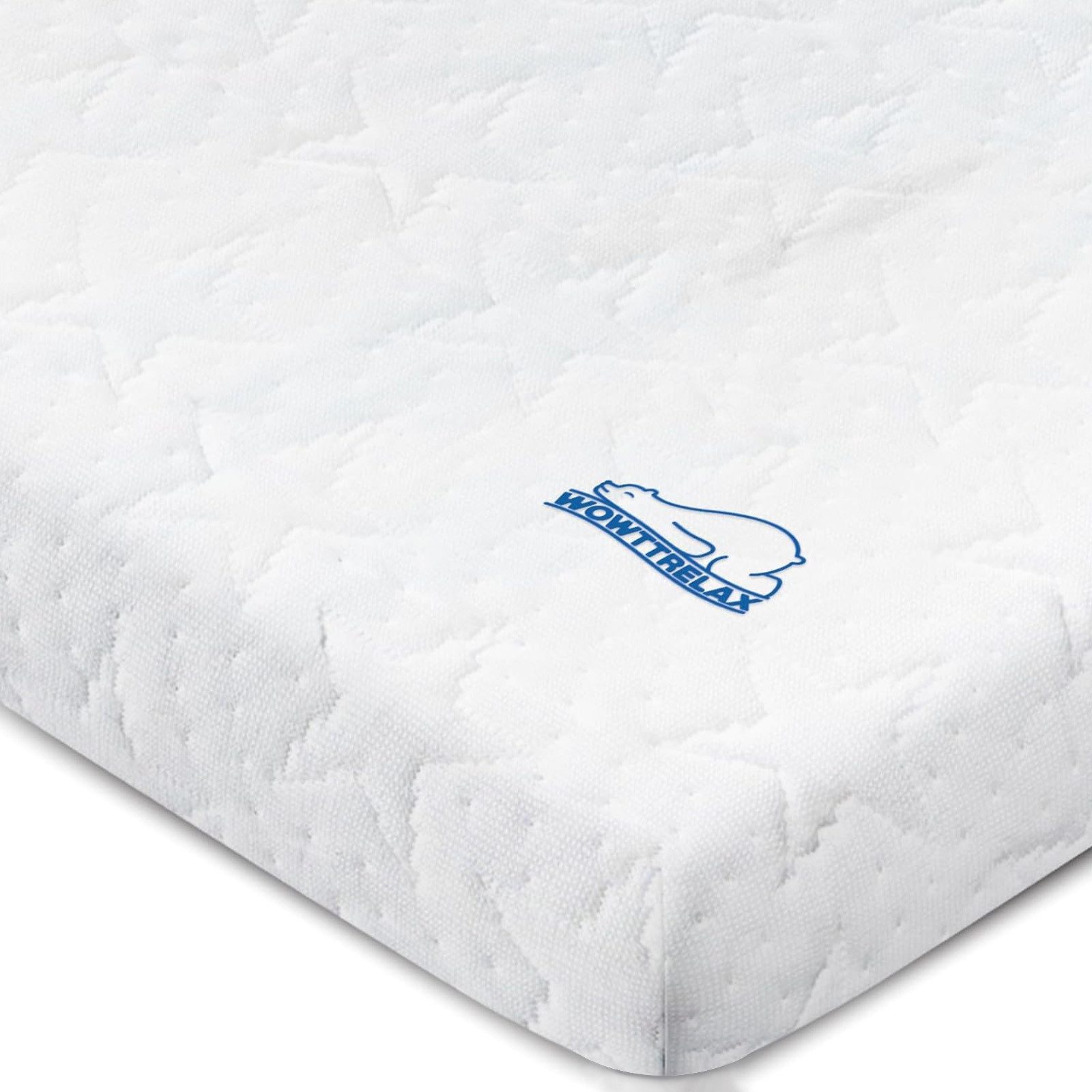 Kaltschaummatratze Dünne Matratze 6cm - 2cm Memory Foam + rutschfest, feuerhemmend, ZAISZE, (Spar-Set, Geeignet für Seiten/Rückseite), 6 cm Dicke (2 cm Memory-Schaum + 4 cm normaler Schaumstoff)