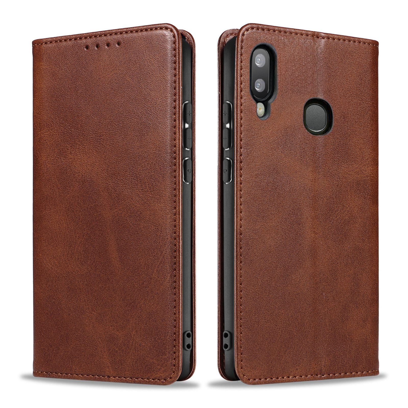 Tec-Expert Handyhülle Tasche Hülle für Samsung Galaxy A20e 5.8 Zoll, 5.8", Cover Klapphülle Case mit Kartenfach Fliphülle aufstellbar