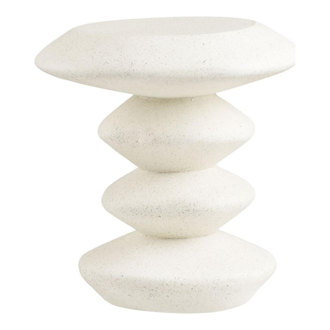 ebuy24 Couchtisch Inge Couchtisch Beistelltisch Ø36cm weiß. günstig online kaufen