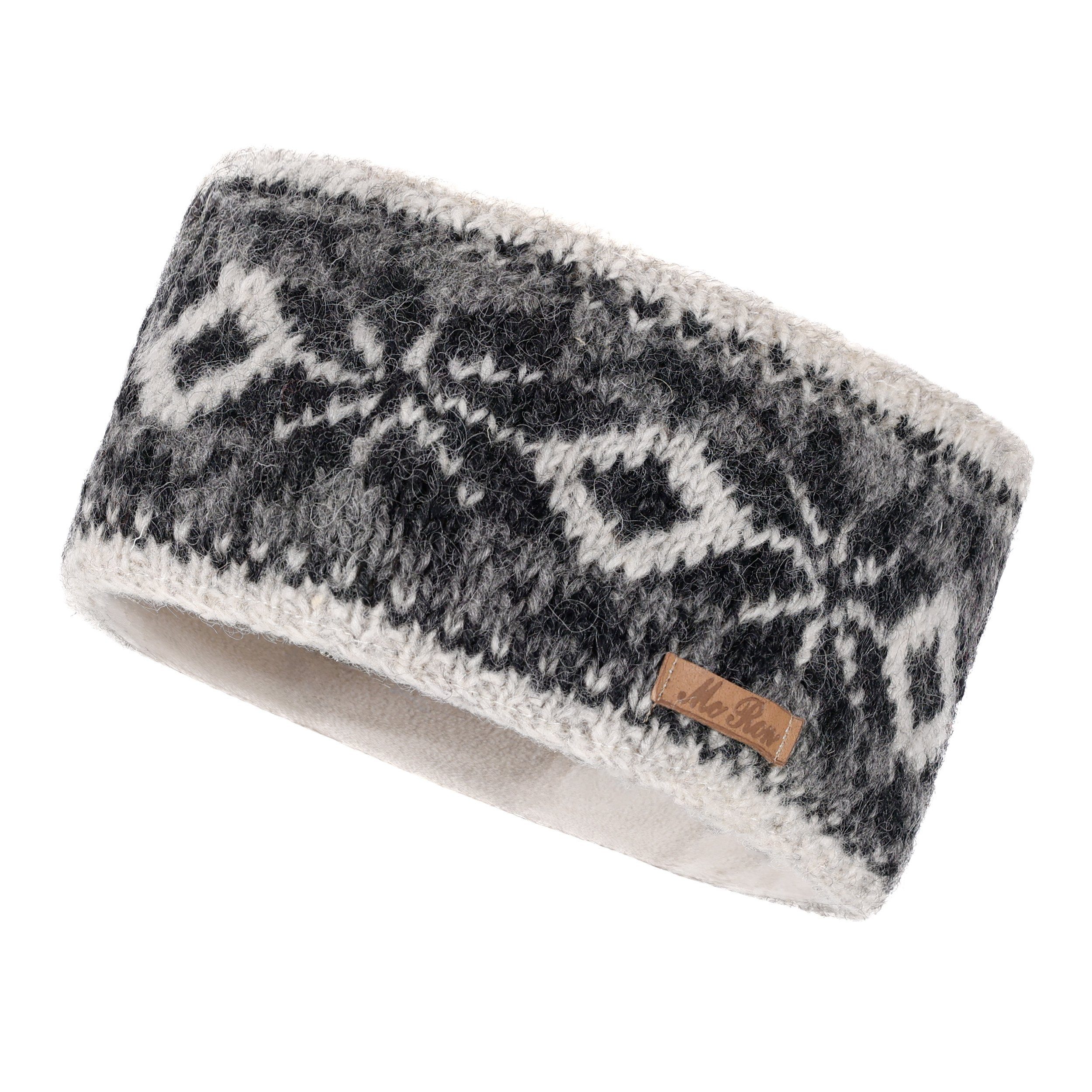 McRon Stirnband Modell Jack gefüttert mit Fleece, hoher Schurwollanteil günstig online kaufen